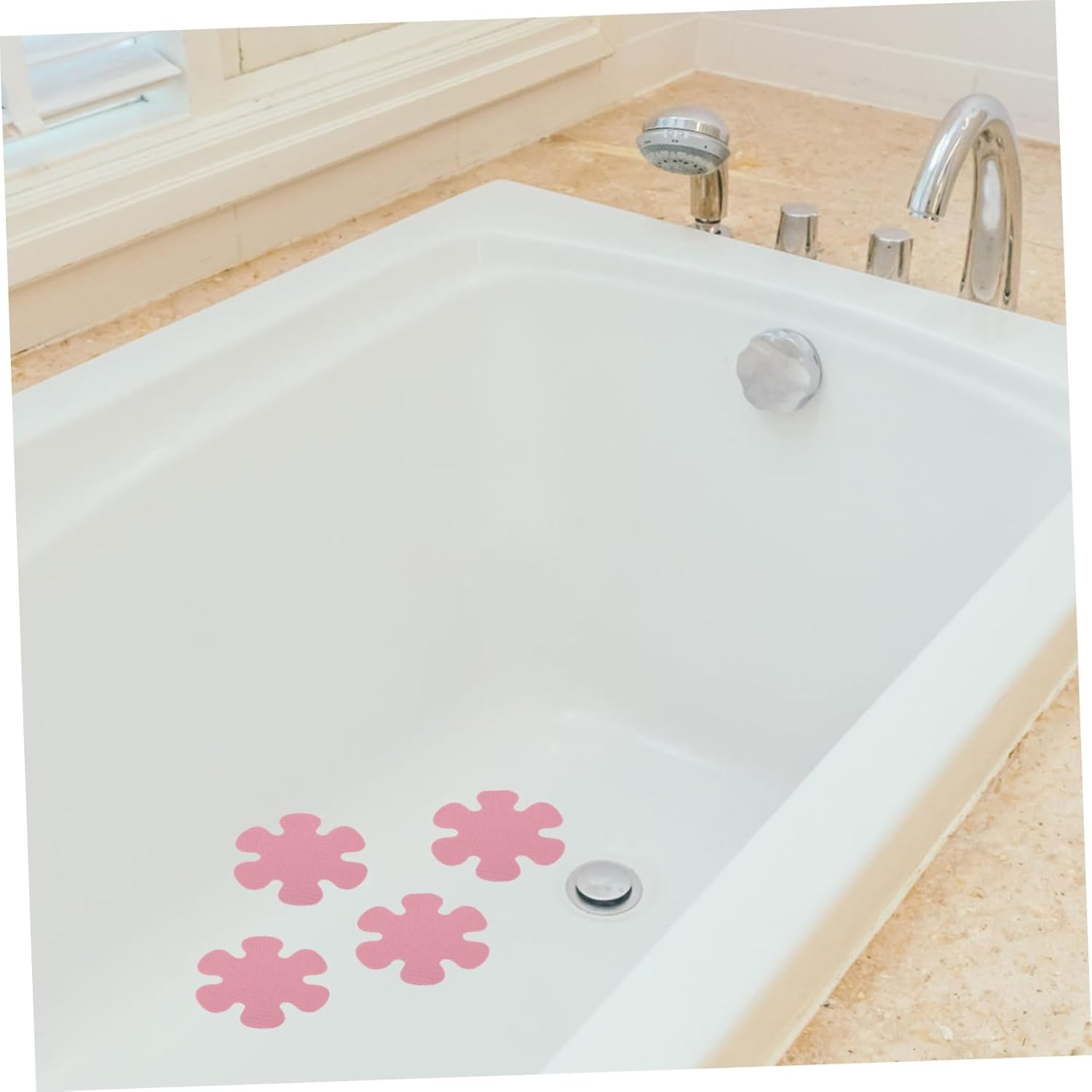 Safety Bathtub Decals for Slip-Free Use