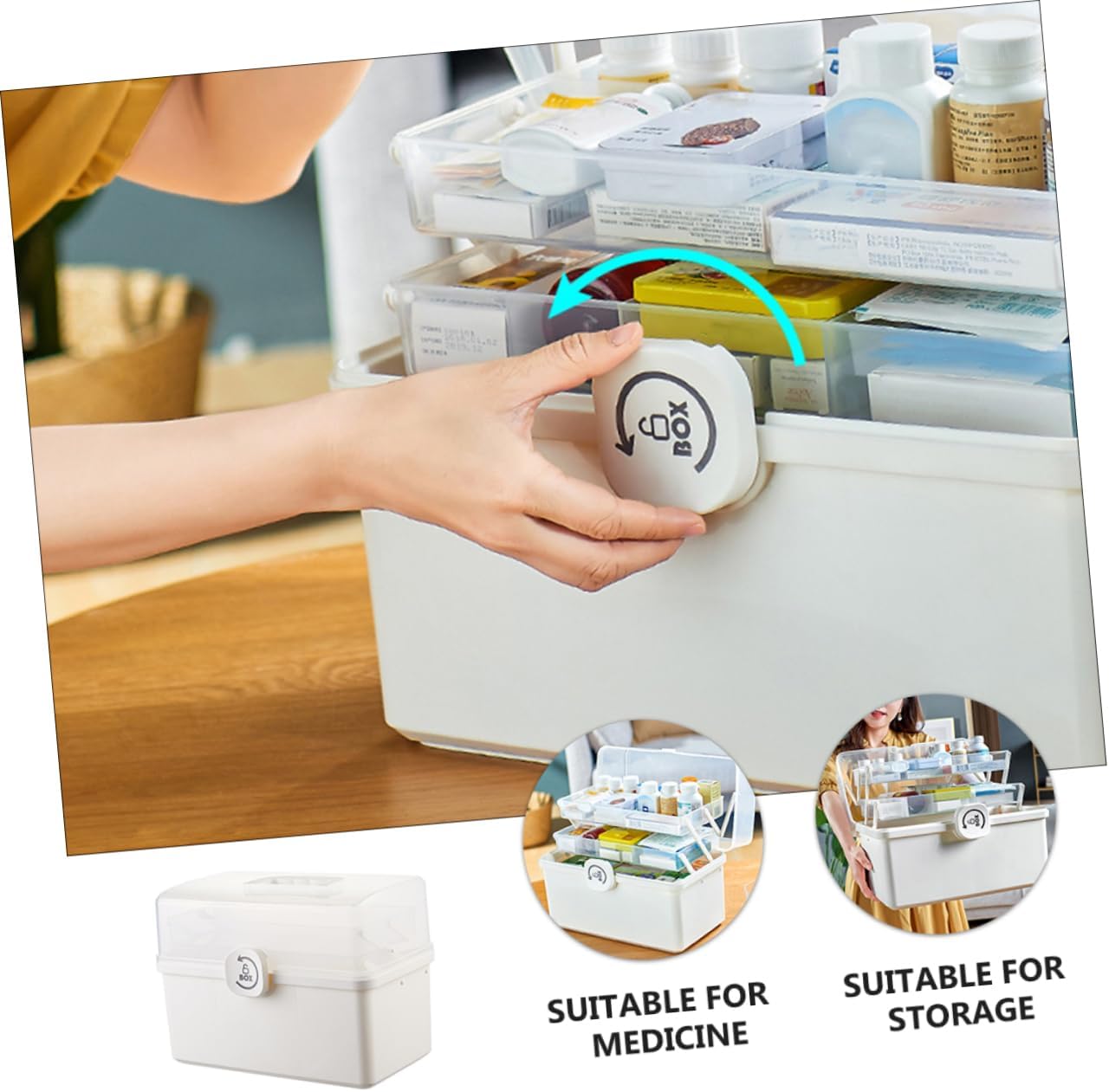 NOLITOY First Aid Kit Storage Case