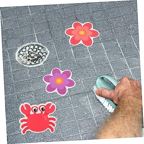 Ciieeo Peva Material Non-Slip Bathtub Shower Floor Stickers