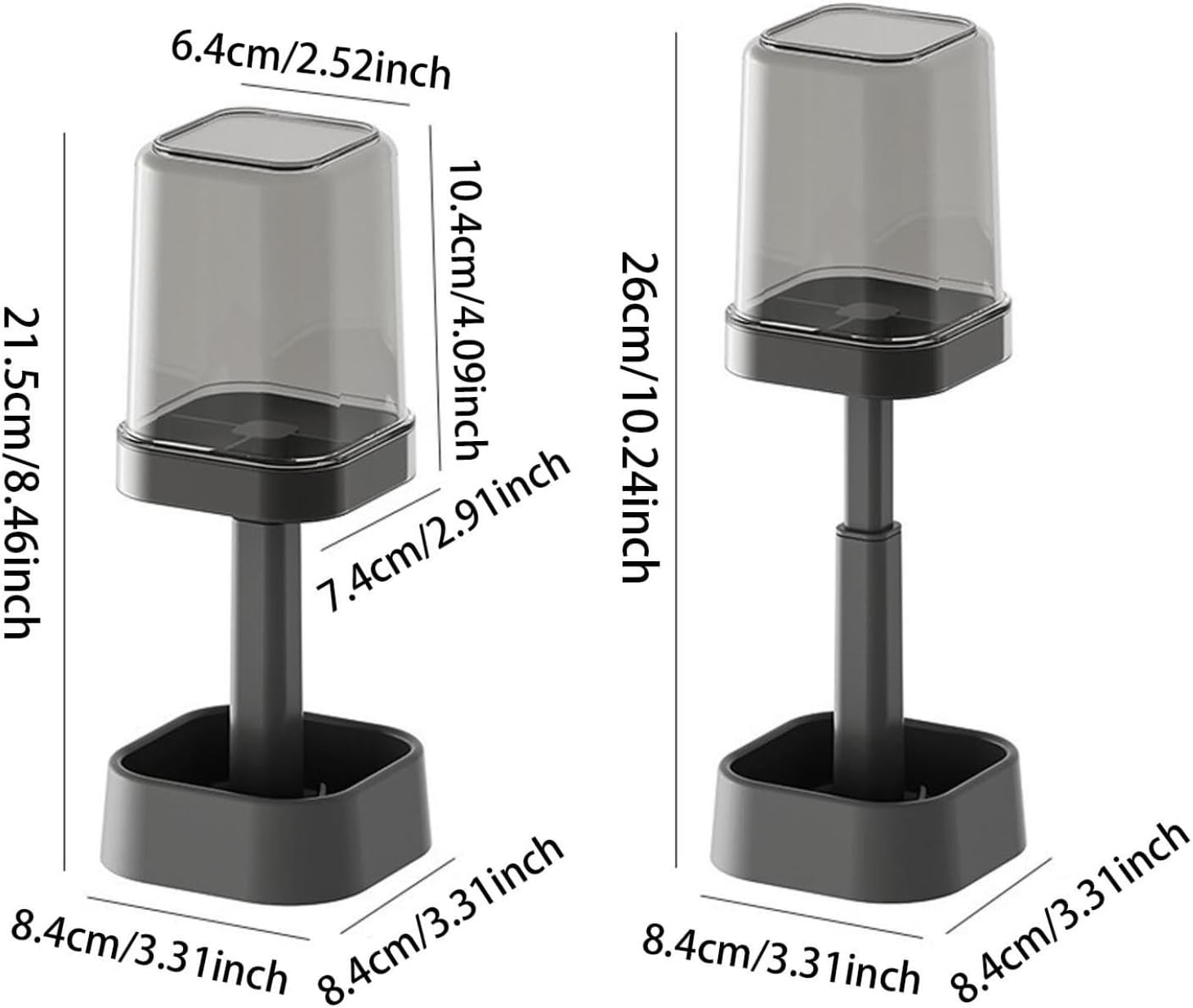 Generic Toothbrush Holder with Cover