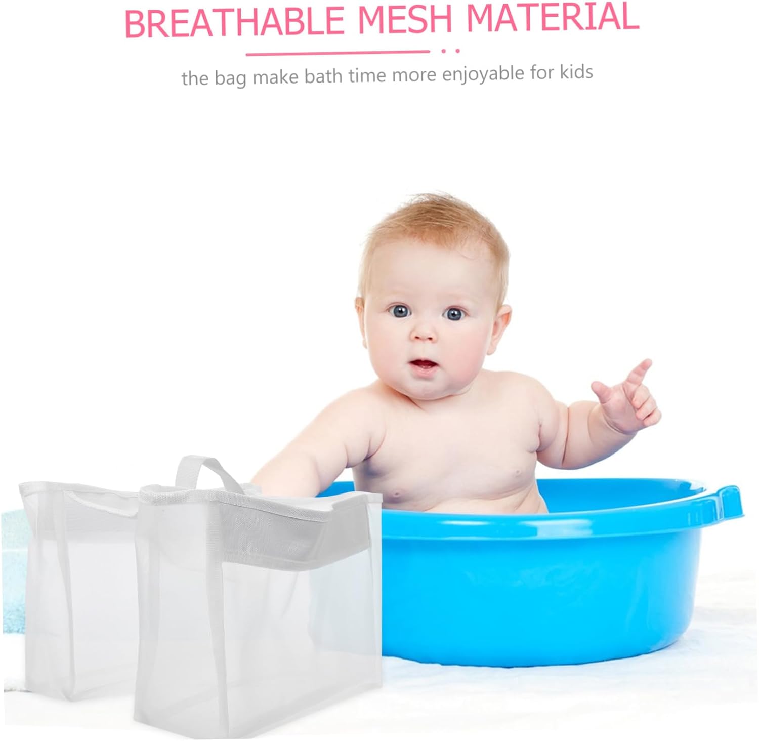 Mesh Bath Toy Organizer - Quick Drying