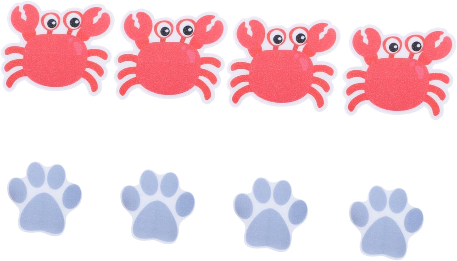 8PCS Anti-Slip Bathtub Stickers for Kids