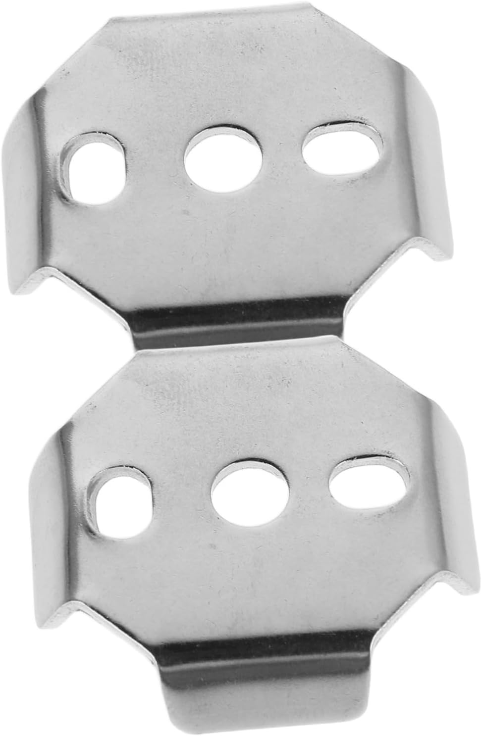 2pcs Bath Towel Rack Replacement with Base Pads and Fixing Clips