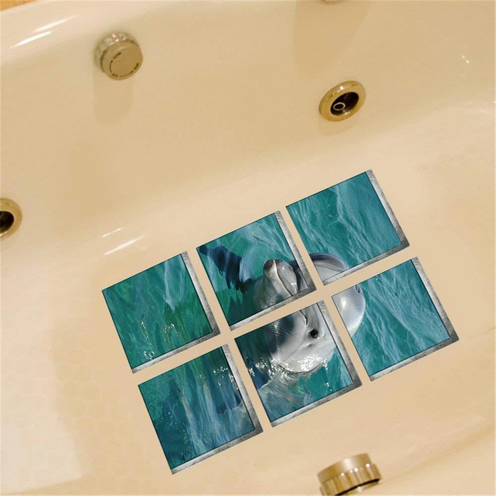 Non-Slip Bathtub Stickers for Adults Kids Waterproof Fun Unique Design