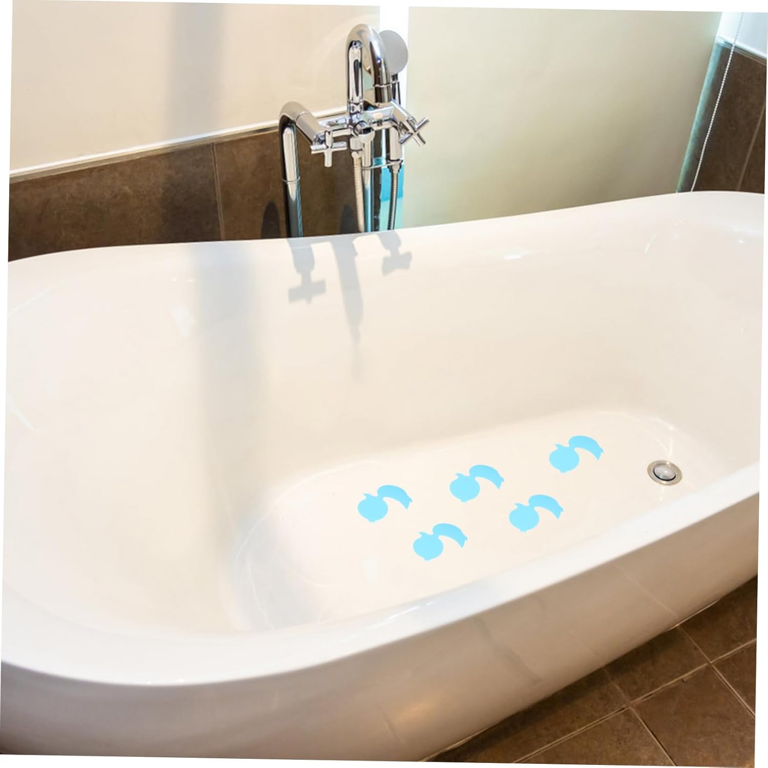 MAGICLULU 12pcs Non-Slip Bathtub Stickers for Safety and Fun