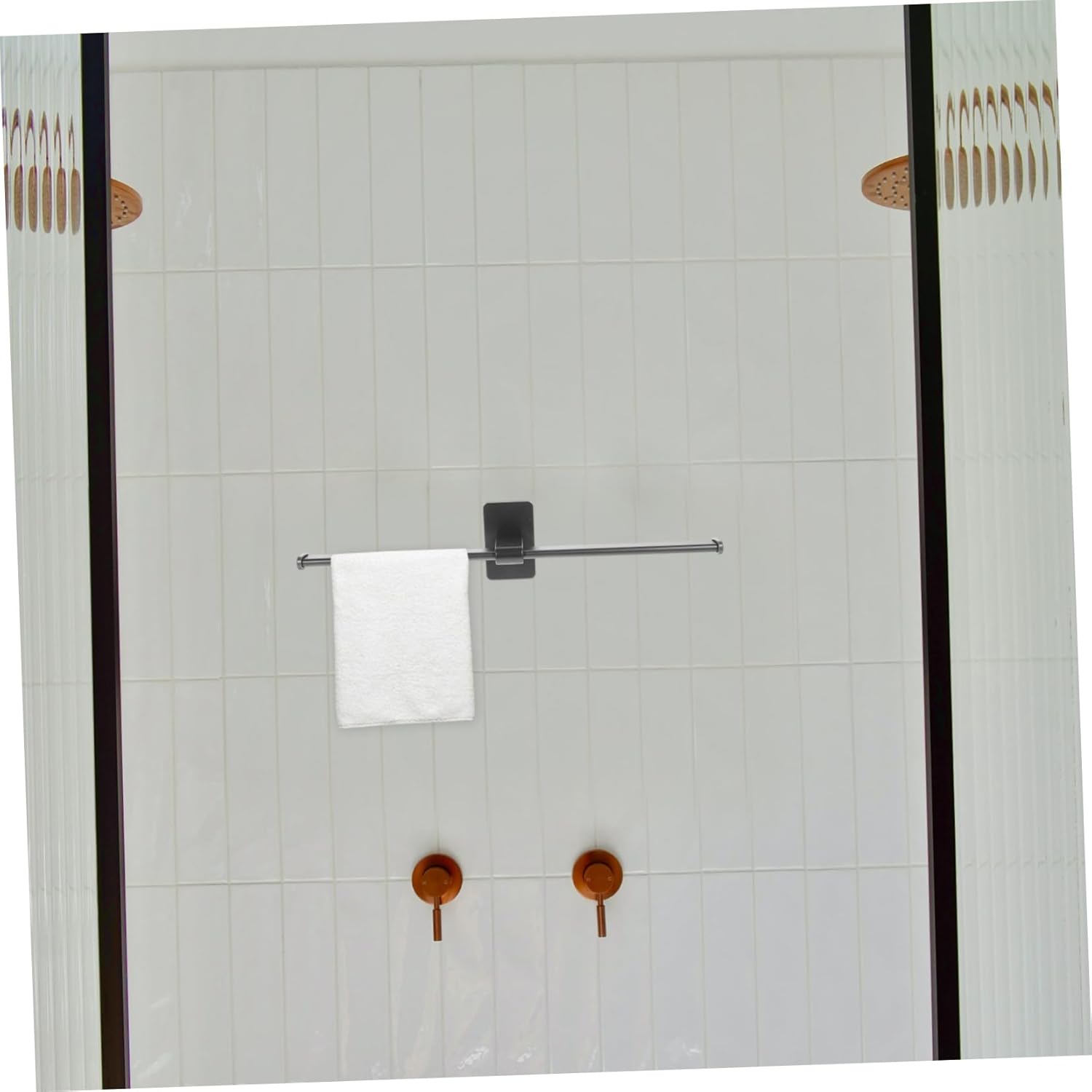 Space-Saving Wall-Mounted Towel Rack for Quick Dry Towels