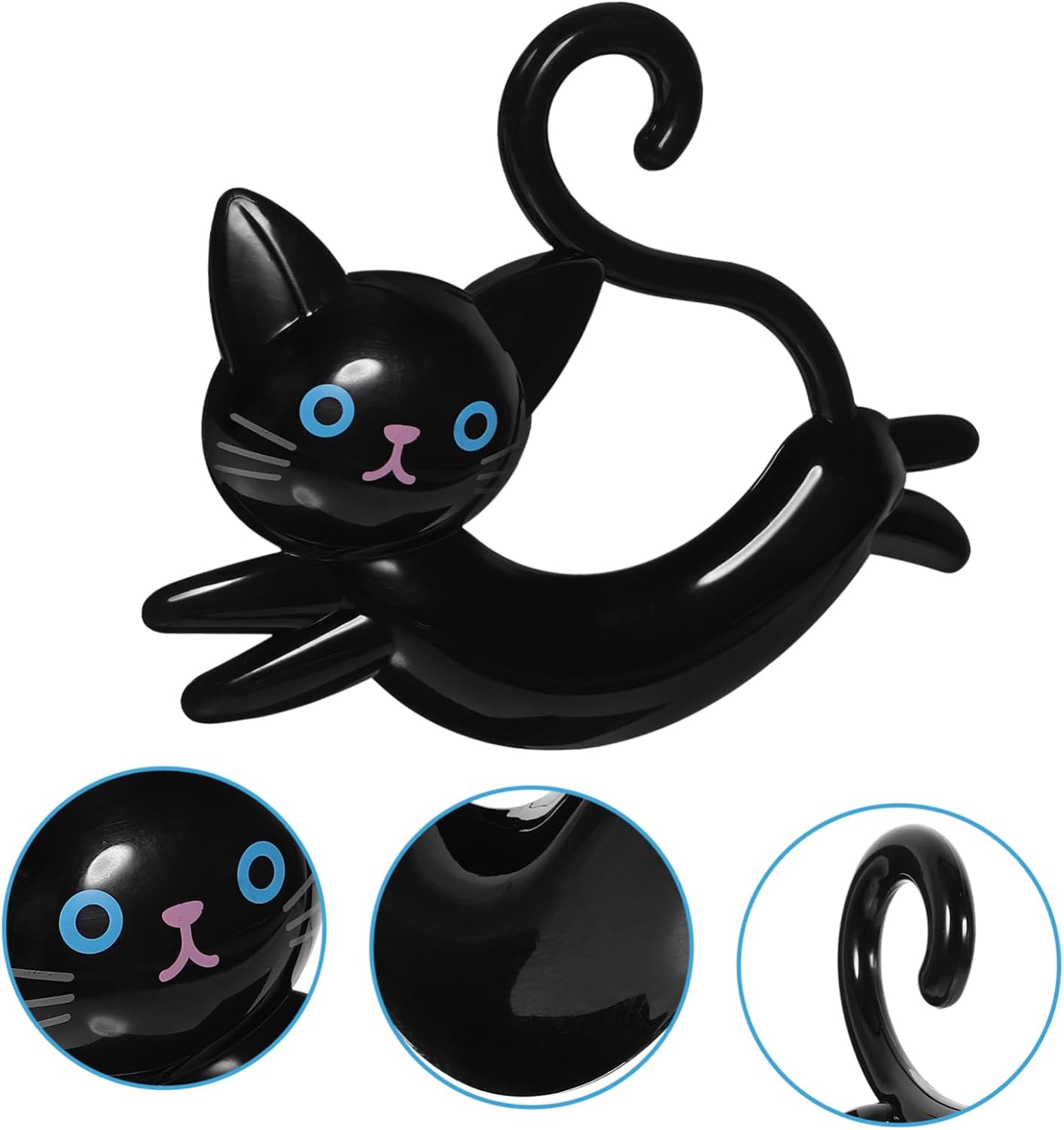 Adorable Cat Suction Cup Towel Rack