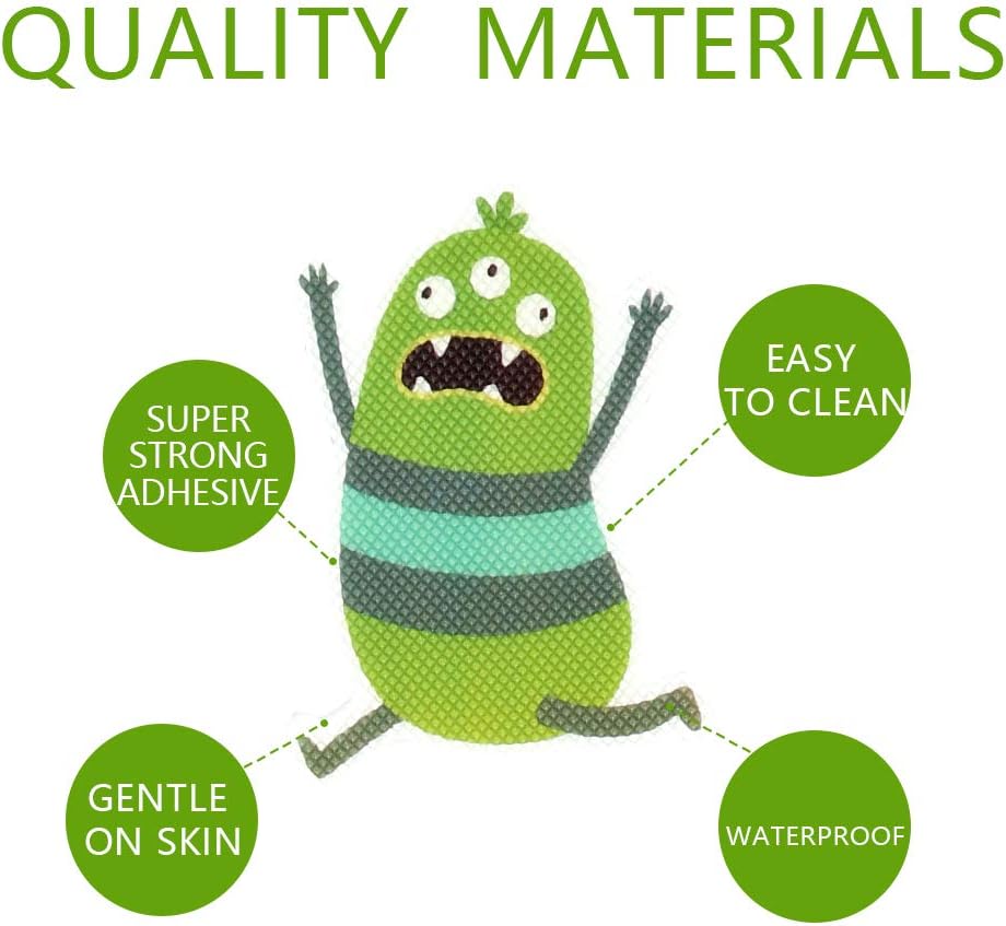 XURI Anti-Slip Bathtub Sticker Non-Slip Decals for Better Safety
