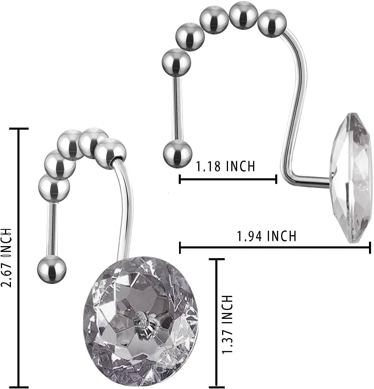 Stylish Crystal Hangers