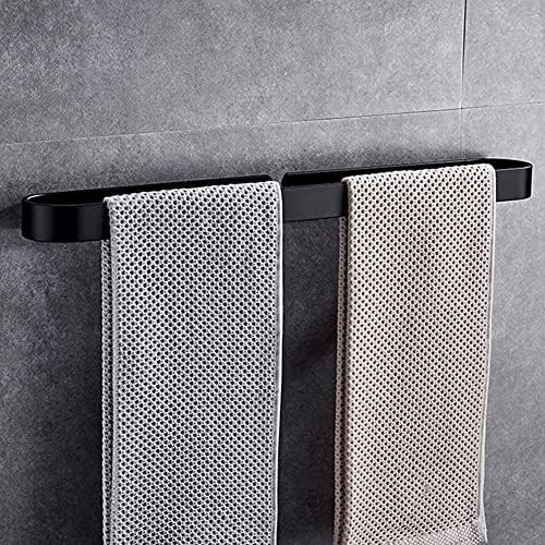 Black Towel Rail Space-Saving