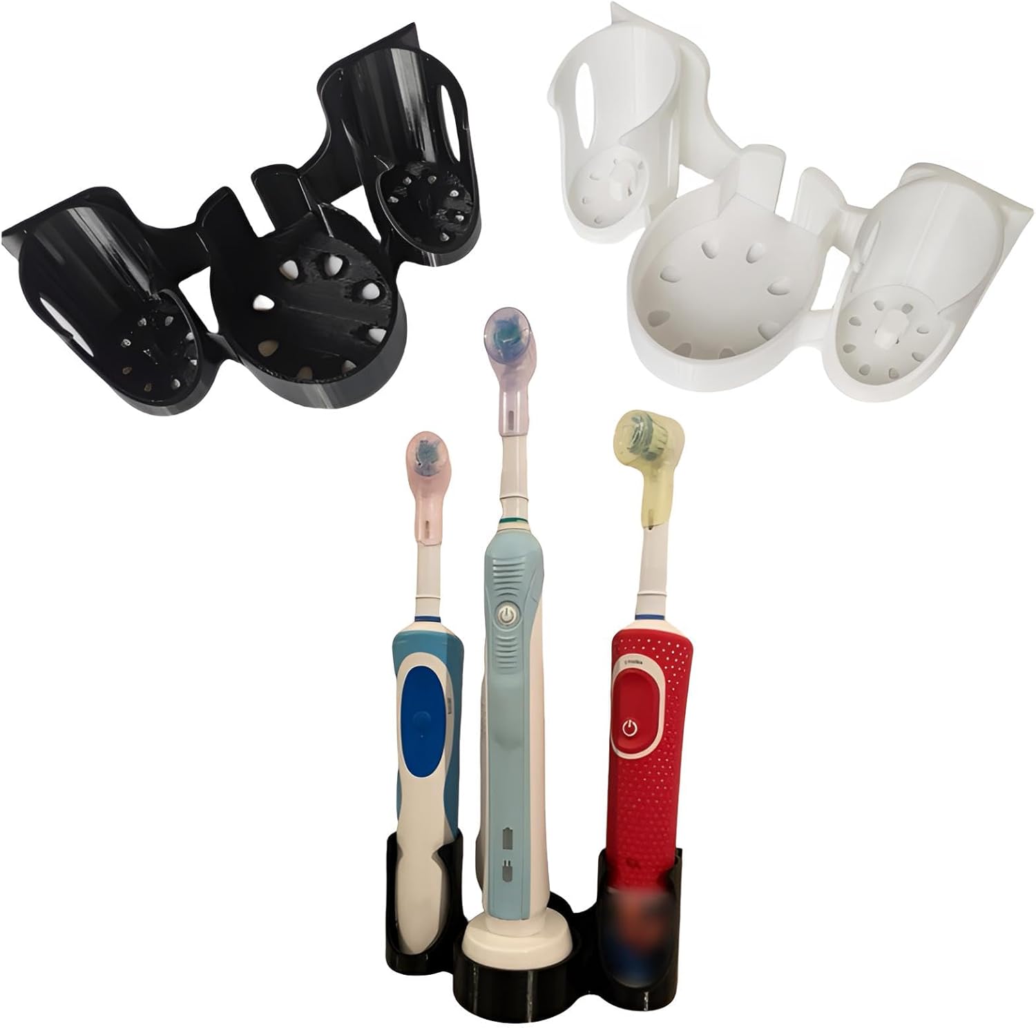 Oral-B Electric Toothbrush Wall-Mount Holder Black