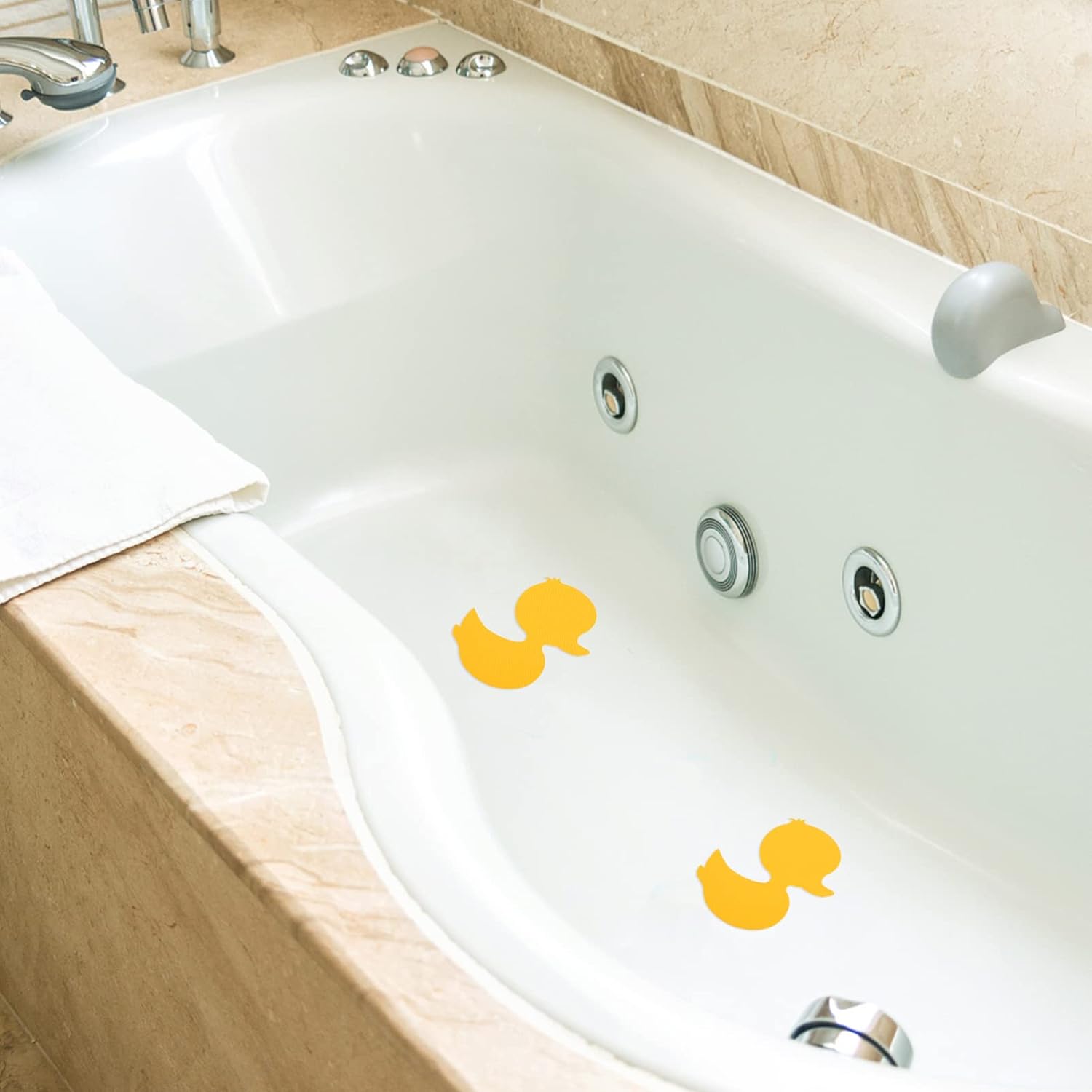 Operitacx - Fun Cartoon Anti-Slip Bathtub Sticker for Kids