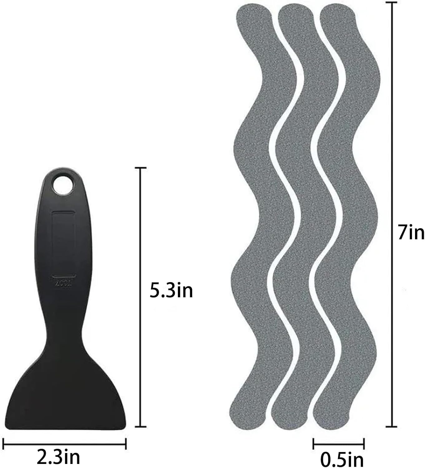 Non-Slip bathtub stickers for safe family use