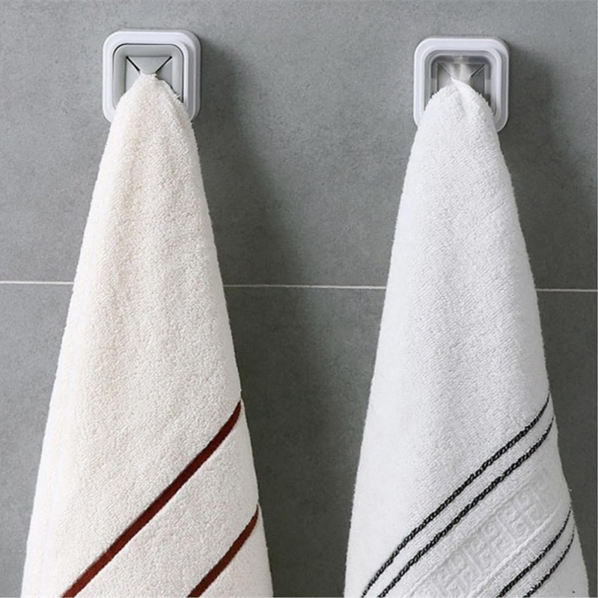 PRETYZOOM 4Pcs Wall Towel Holder