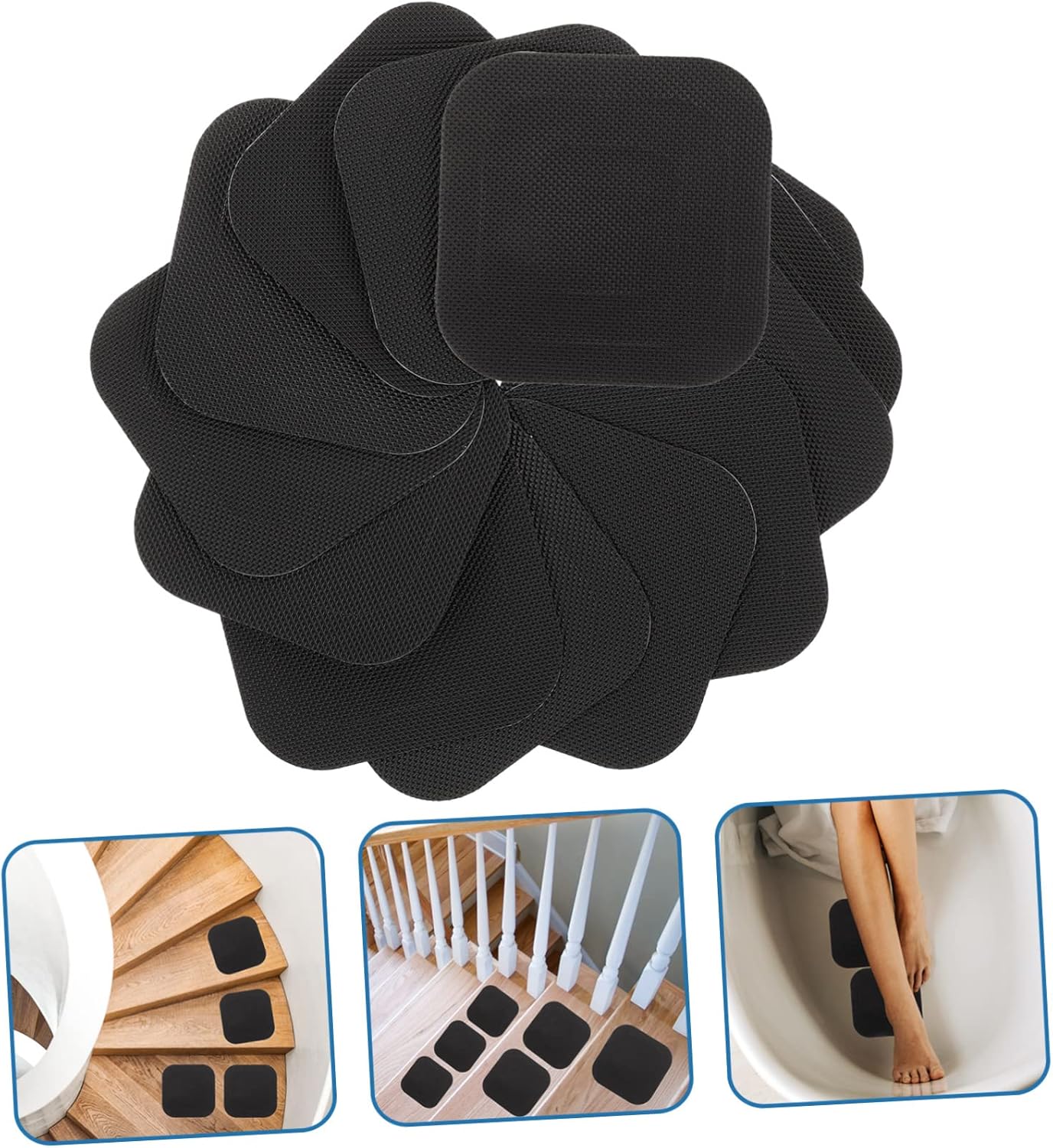 20-Piece Anti-Slip Bathtub Stickers