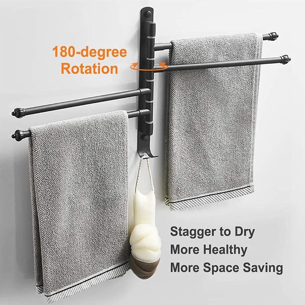 Luxury Rotating Towel Rail for Bathroom