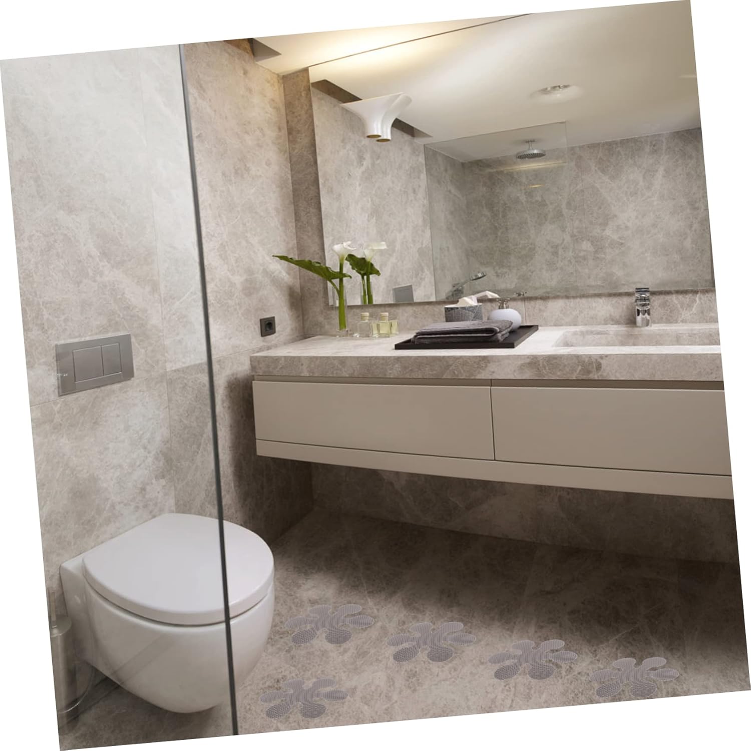 Homoyoyo Tub Grip Stickers - Non-Slip Decals for Bathrooms