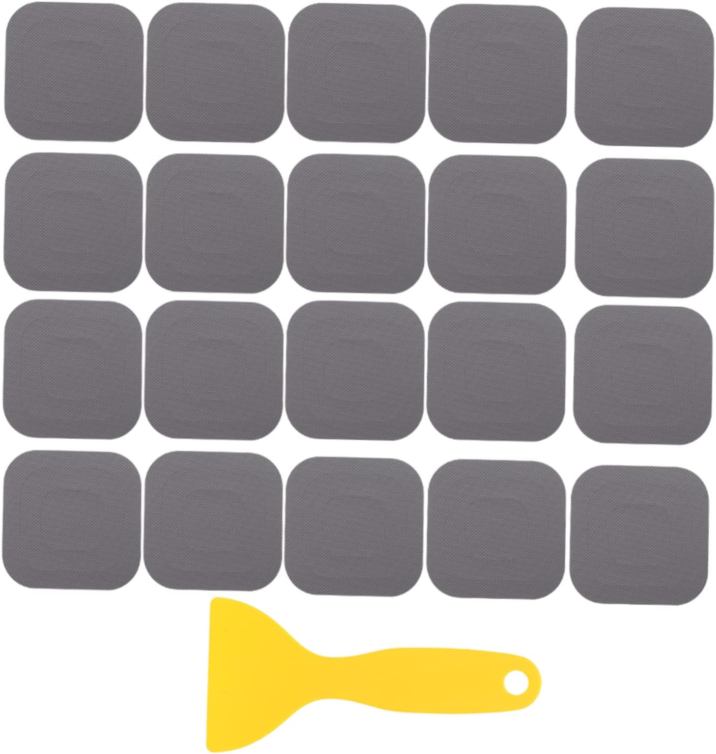 20pcs Peva Slip Stickers for Bathroom Bathtub Non-Skid Floor Decals