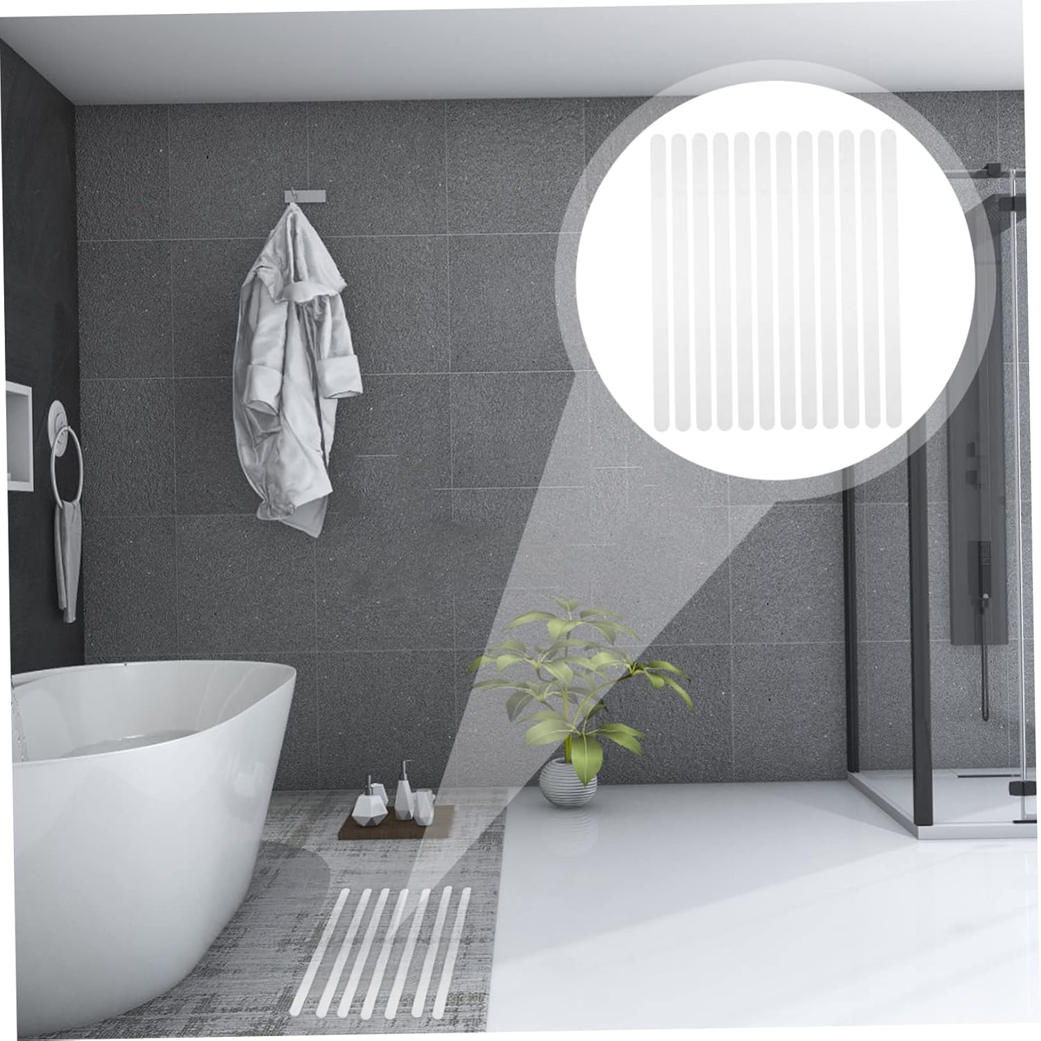 Slip-Proof bathtub stickers