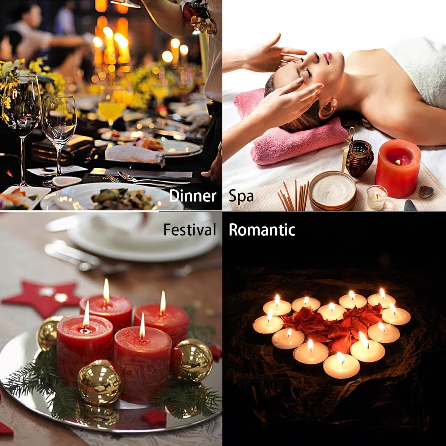 STATASTICA 4-in-1 Candle Accessory Set