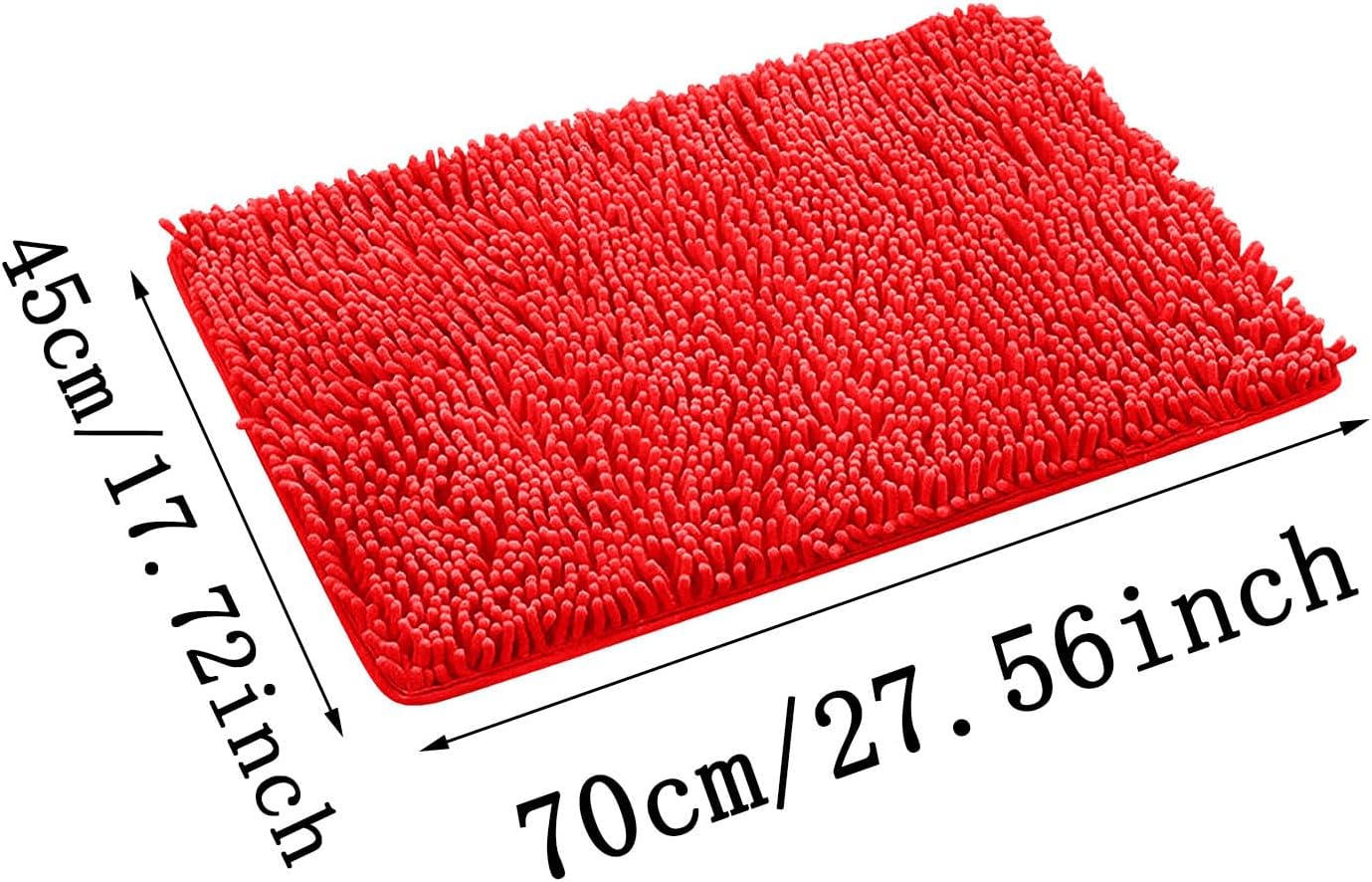 Perfect for Relaxing Pink Bathroom Rugs by KELINFONG