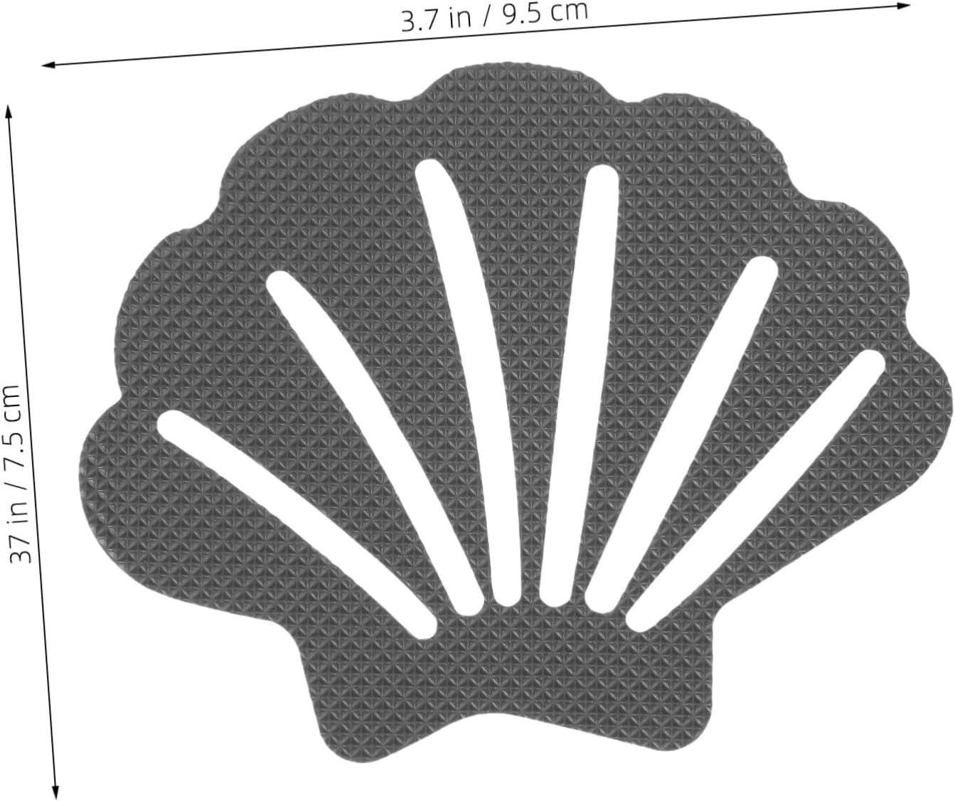 Zerodeko 30Pcs Shell Shape Non Slip Bathtub Stickers 1