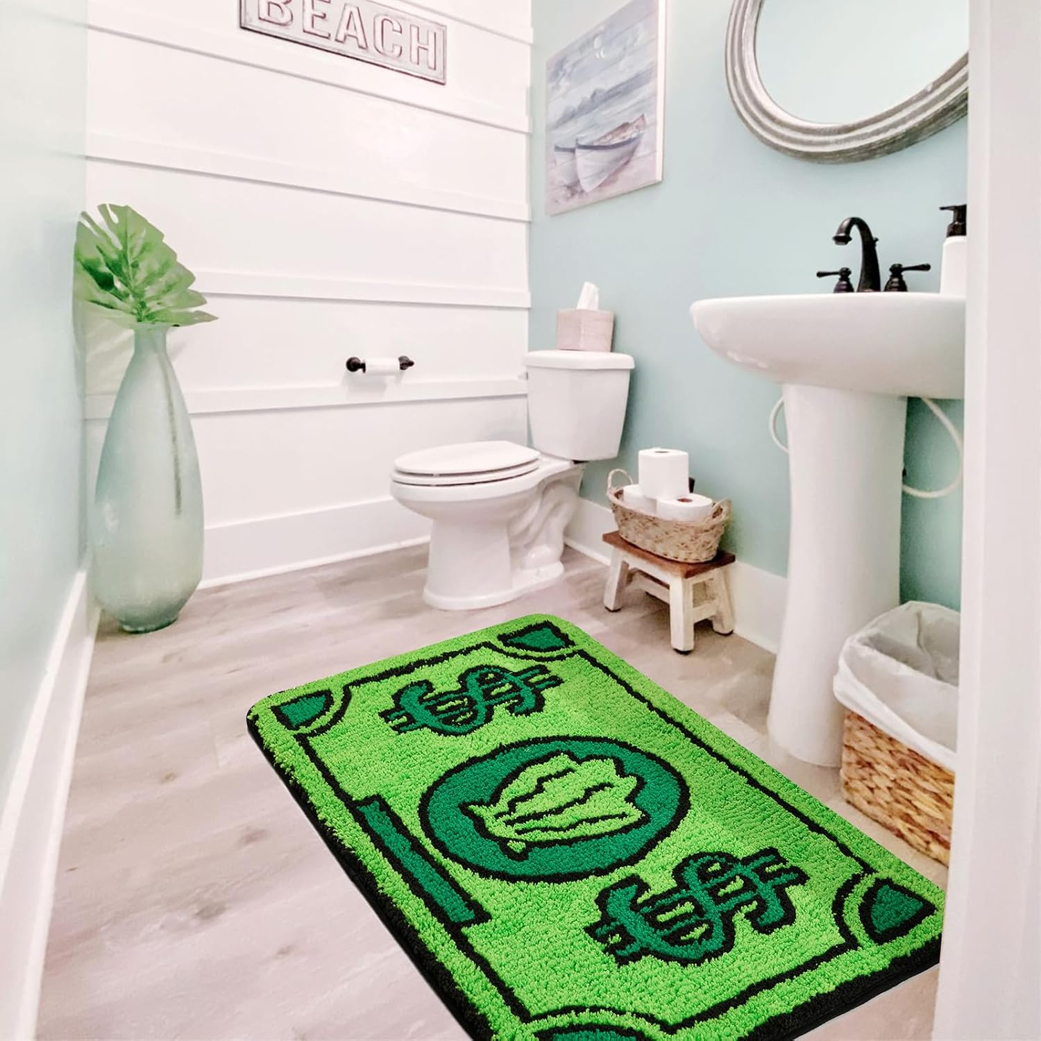 RoomTalks Cute Money Rug