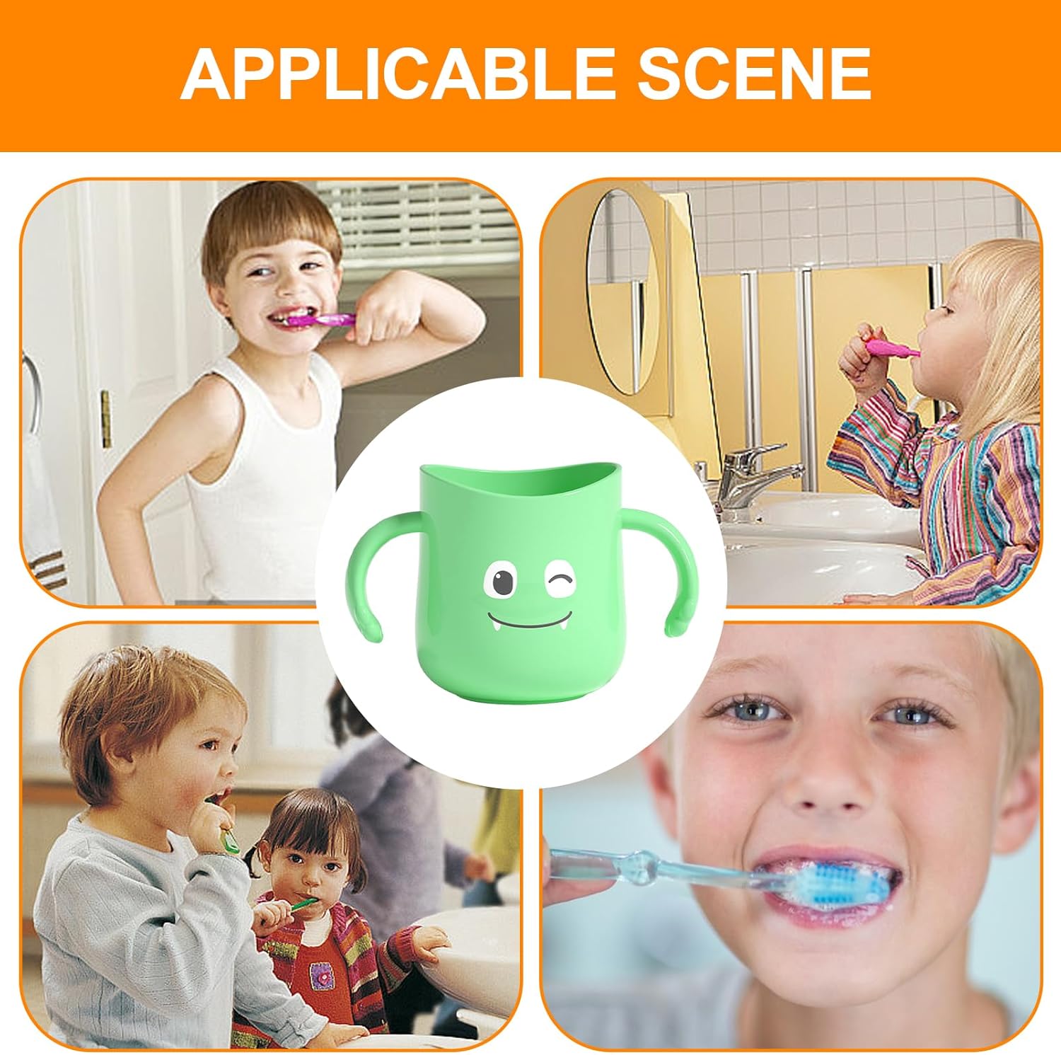 Cute Dinosaur Toothbrush Cup for Kids
