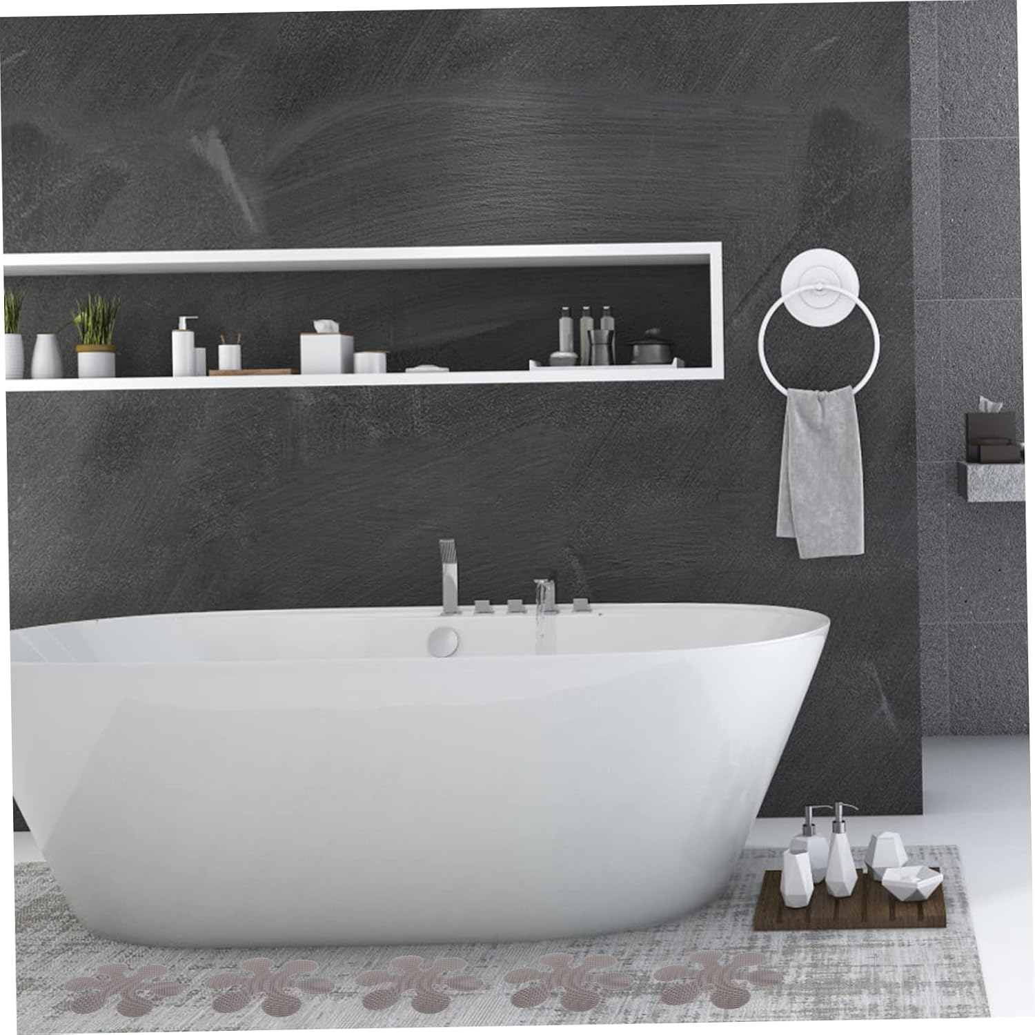 Bathroom Non-Slip Decals Anti-Slip Sticker for Bathtub Safety