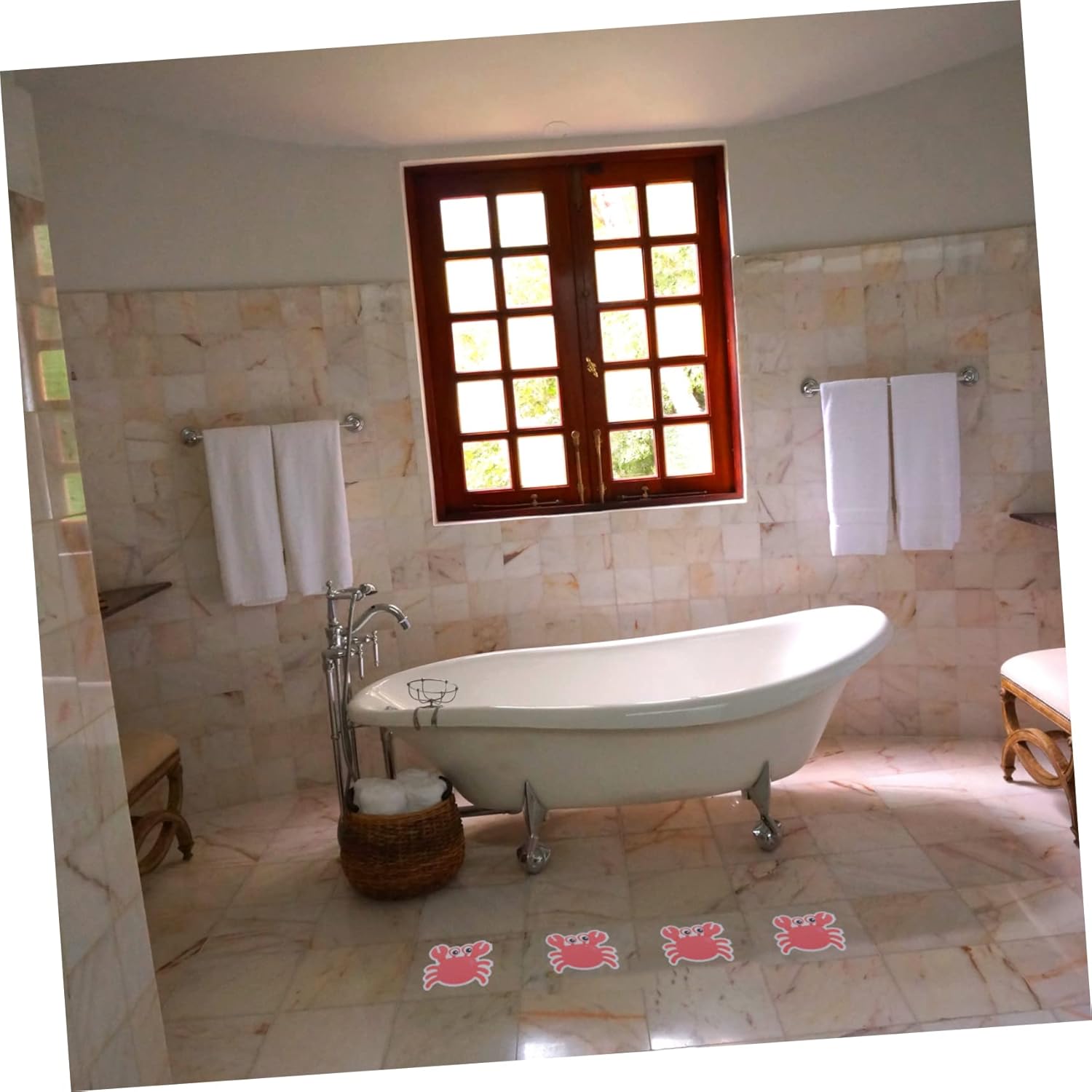 8PCS Anti-Slip Bathtub Stickers for Kids
