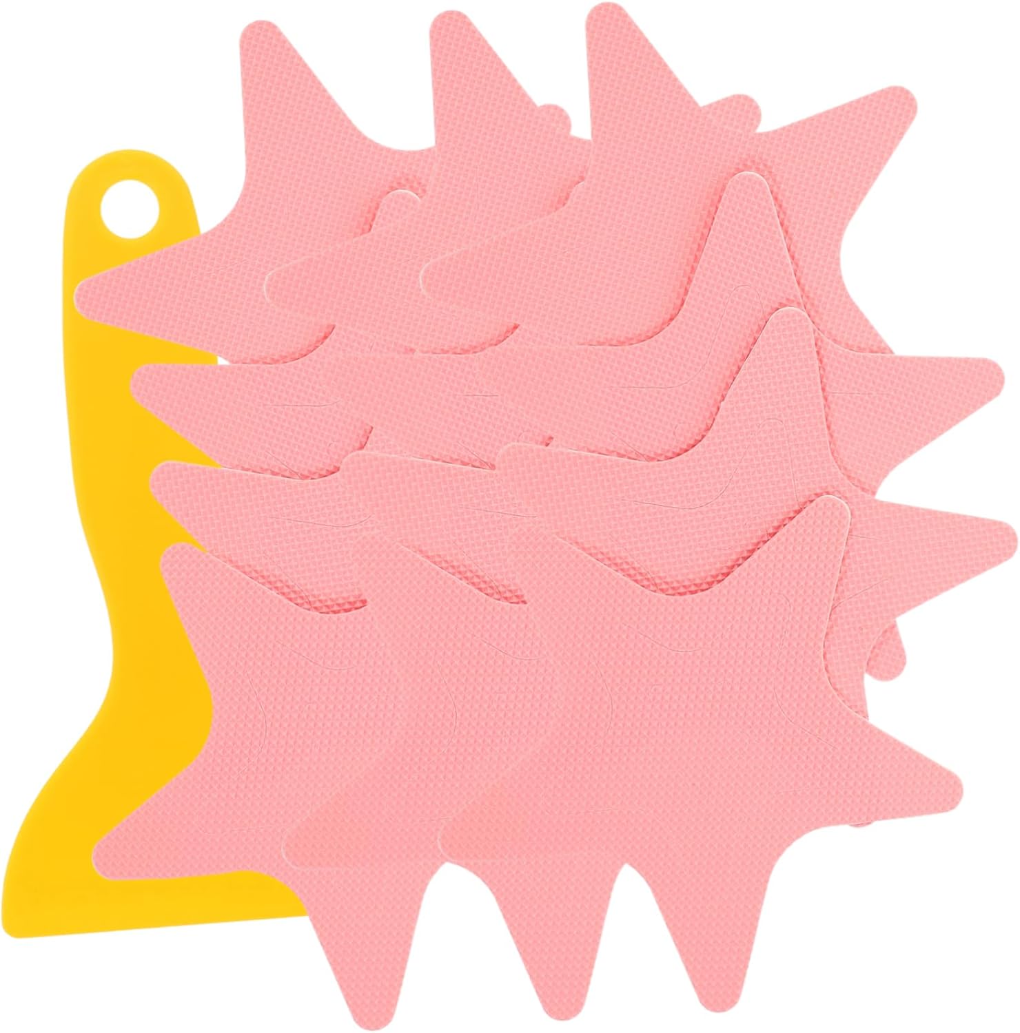 1 Set Slip Resistant Bathtub Stickers with Stars for Bathroom Safety