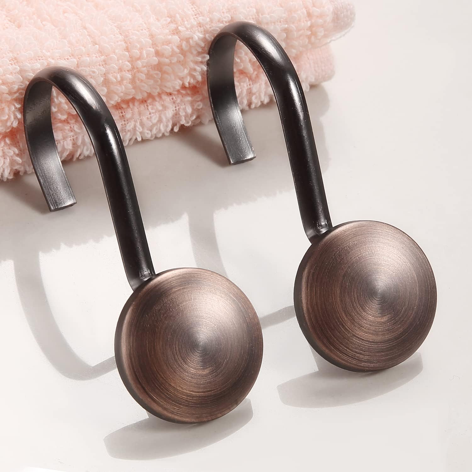 UGDRS Bronze Showers in Bath - Rustproof Extendable Hangers