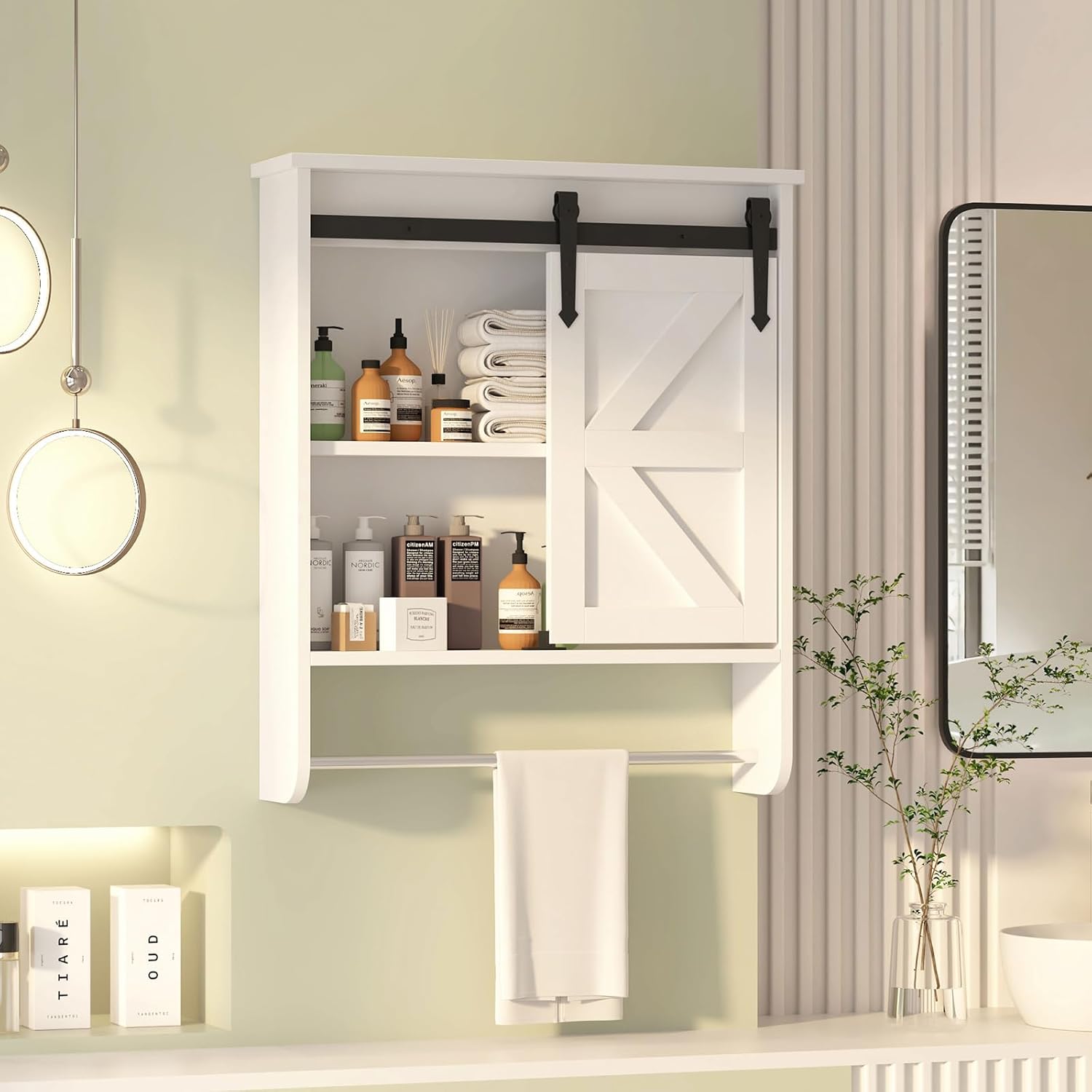 Mepplzian Farmhouse Medicine Cabinet