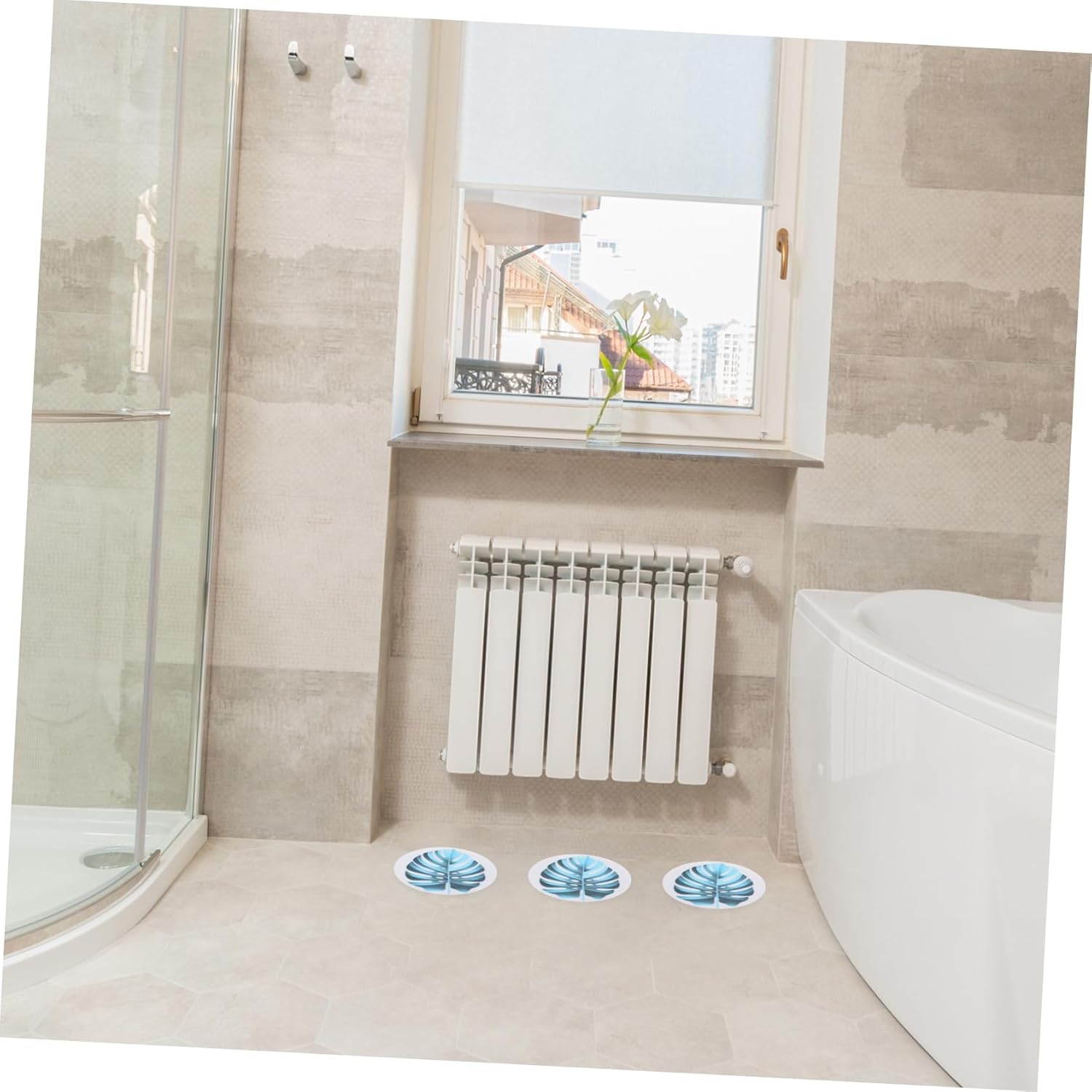 Zerodeko - Safe Adorable Suction Bathtub stickers for Kids