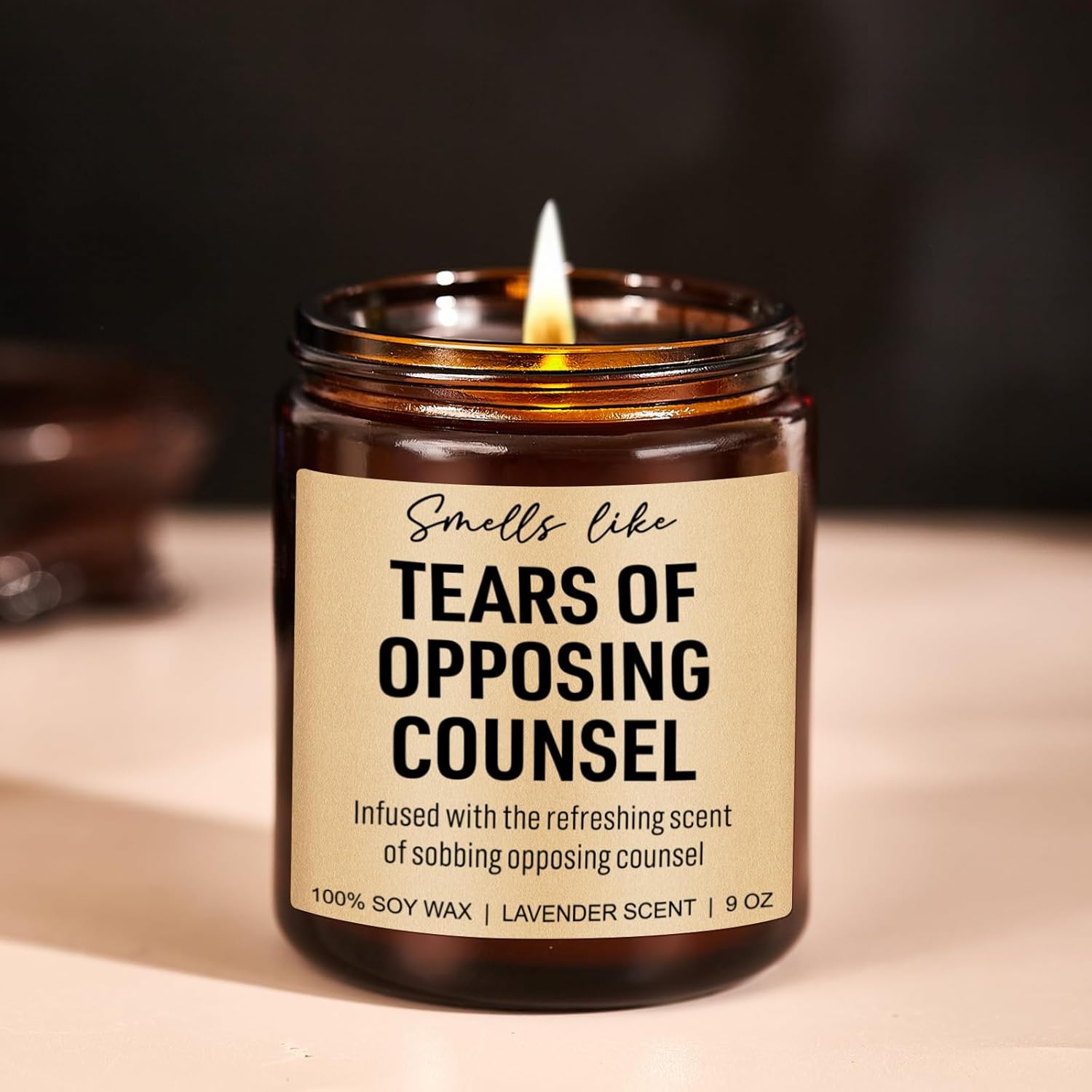 Legal-Love Candle - Fragrant Gift for Lawyers Graduates Bar Students