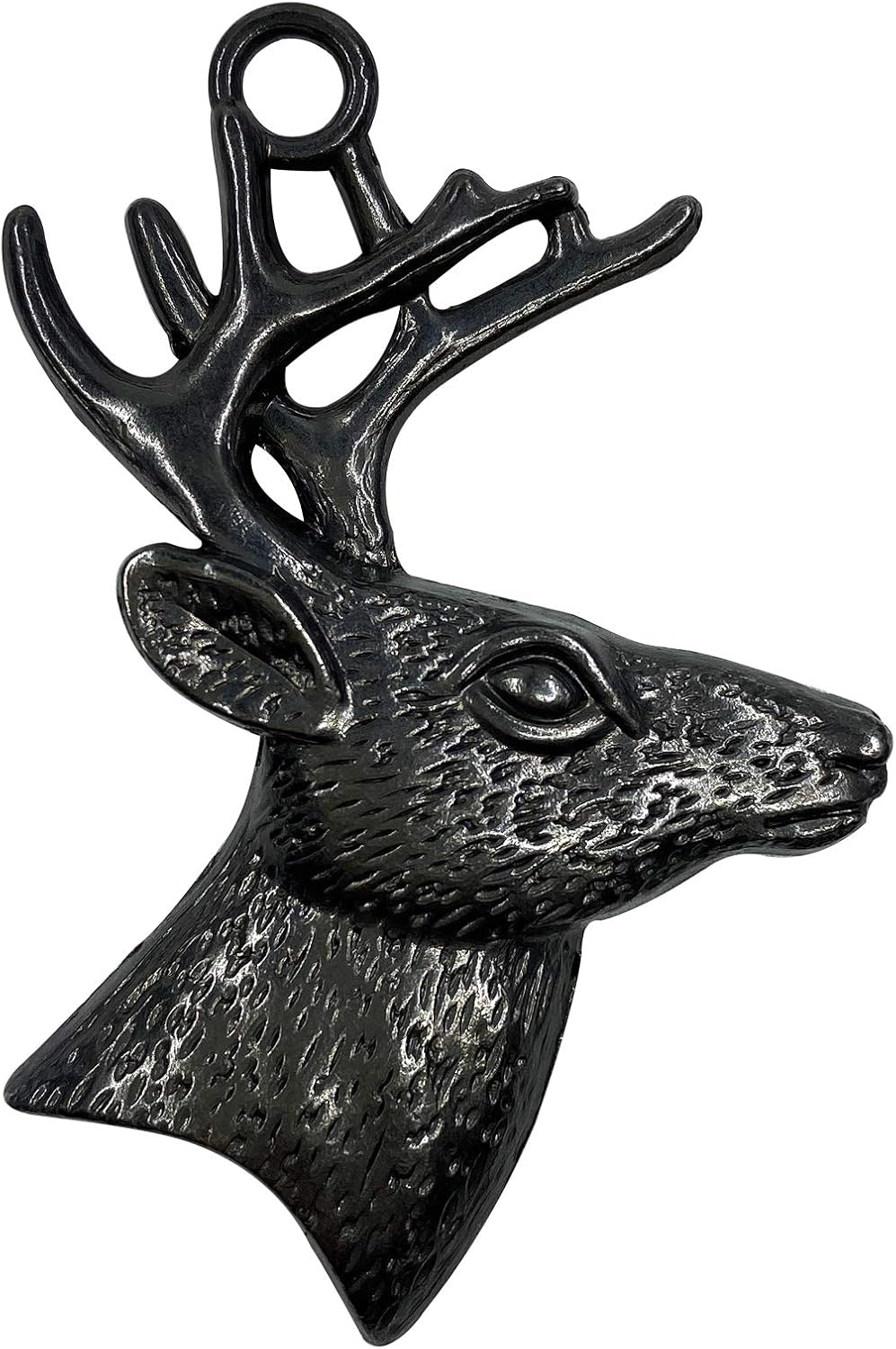 12-Piece Deer Dish Curtain Hook Set - Rustic CabinChristmas Decor