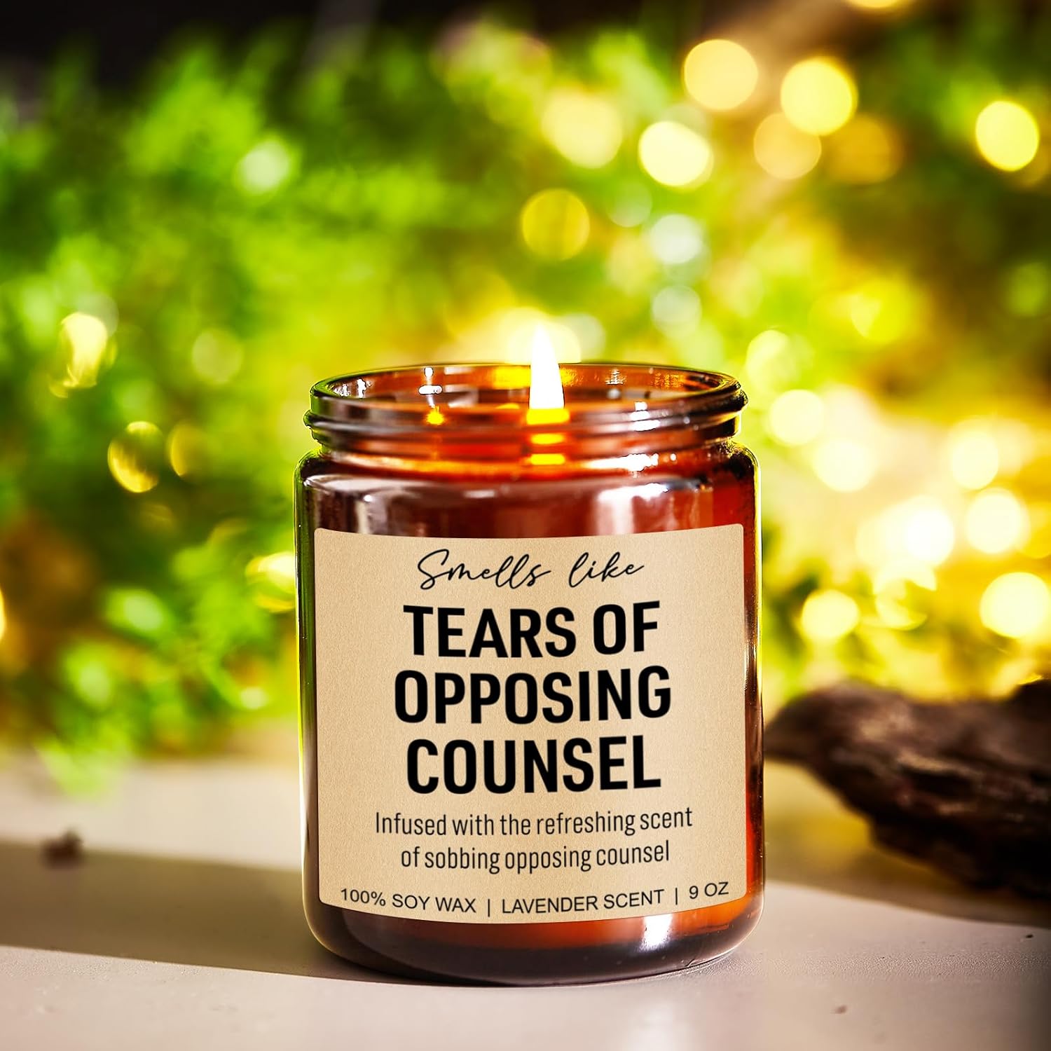Legal-Love Candle - Fragrant Gift for Lawyers Graduates Bar Students
