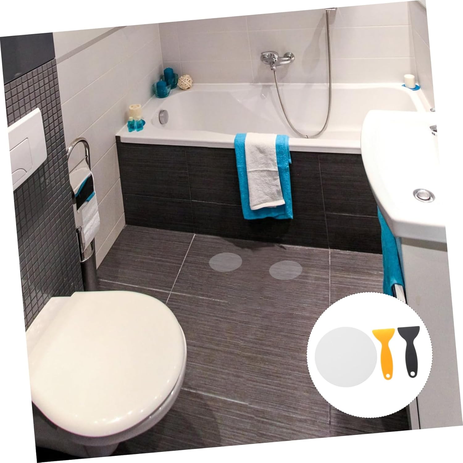 Non-Slip Bath Floor Sticker