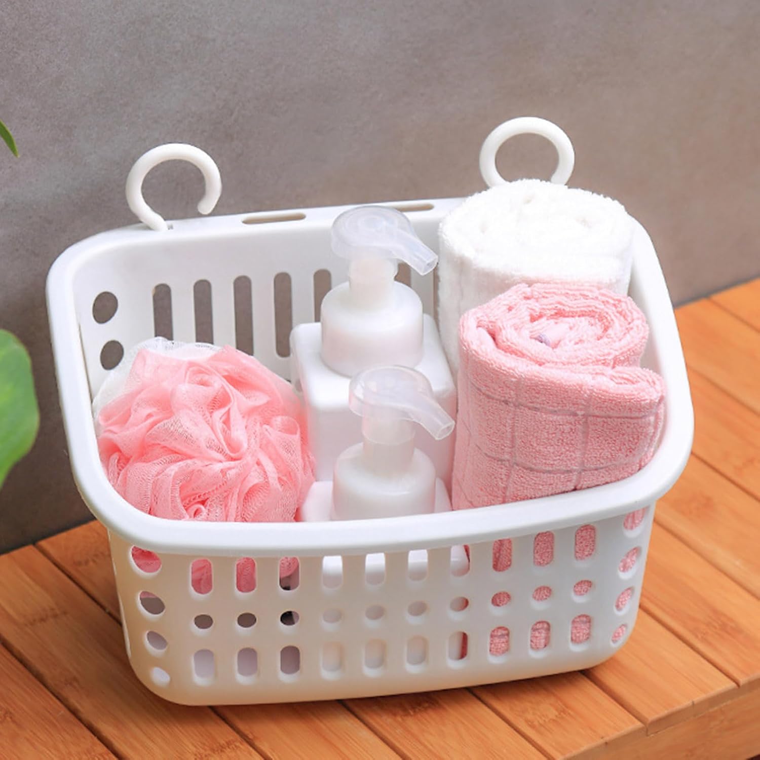 Stay Strong NOENNULL Hanging Storage Basket for Bathroom Kitchen Shower