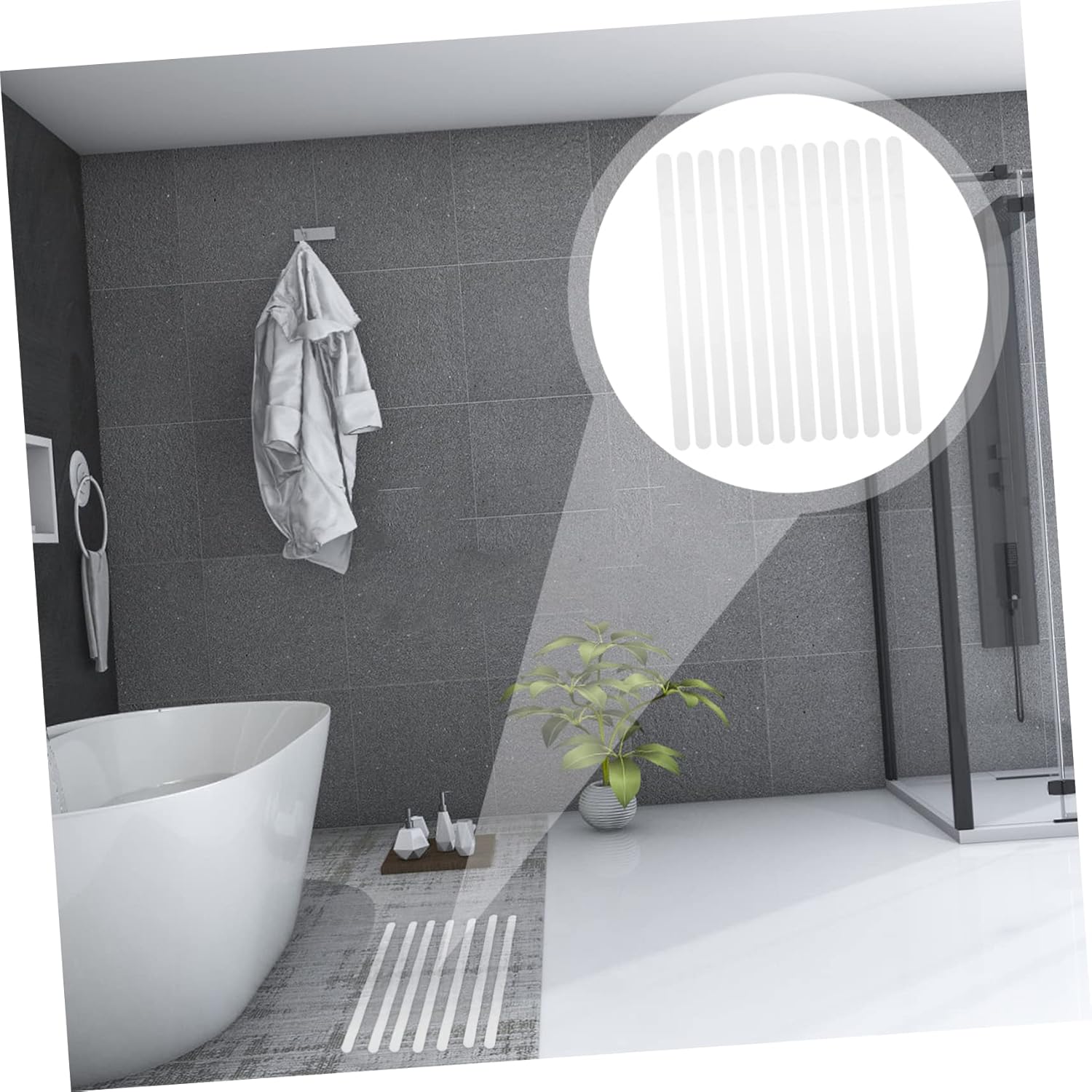 Alipis Non Slip Stickers for Bathtub 12 Pack