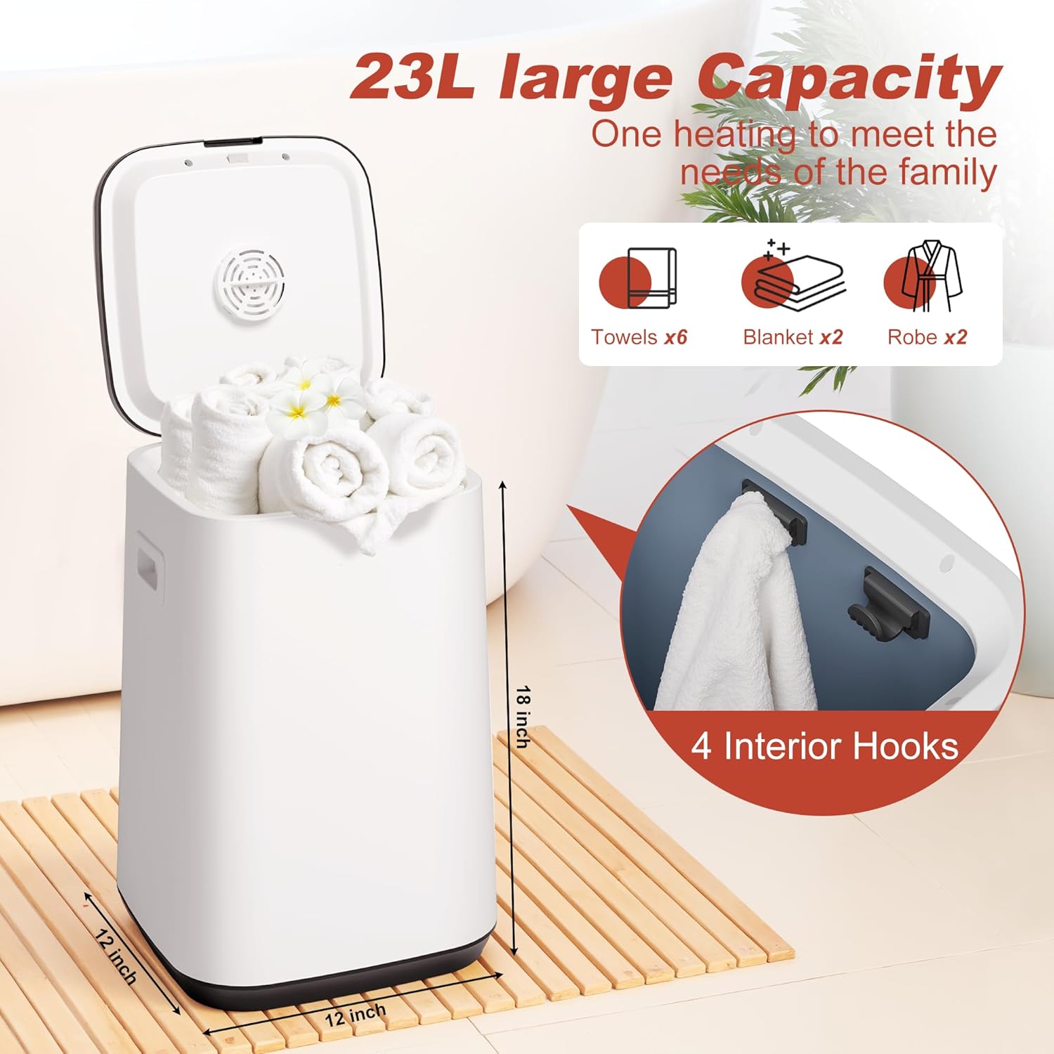 Tehanld 23L Towel Warmer