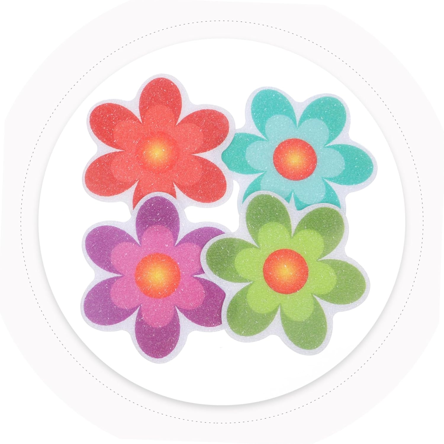 4 Pack Bathtub Sticker Set for Boys and Girls