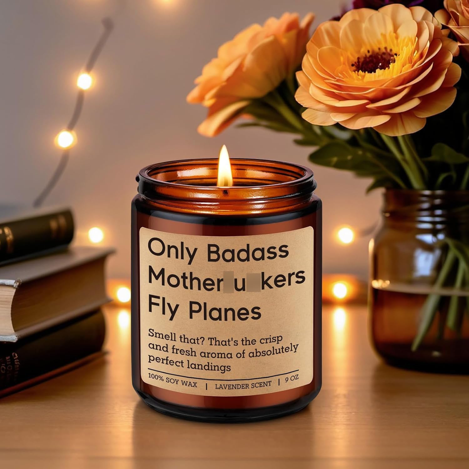 GSPY Scented Candle - Pilot Gifts for Men Women