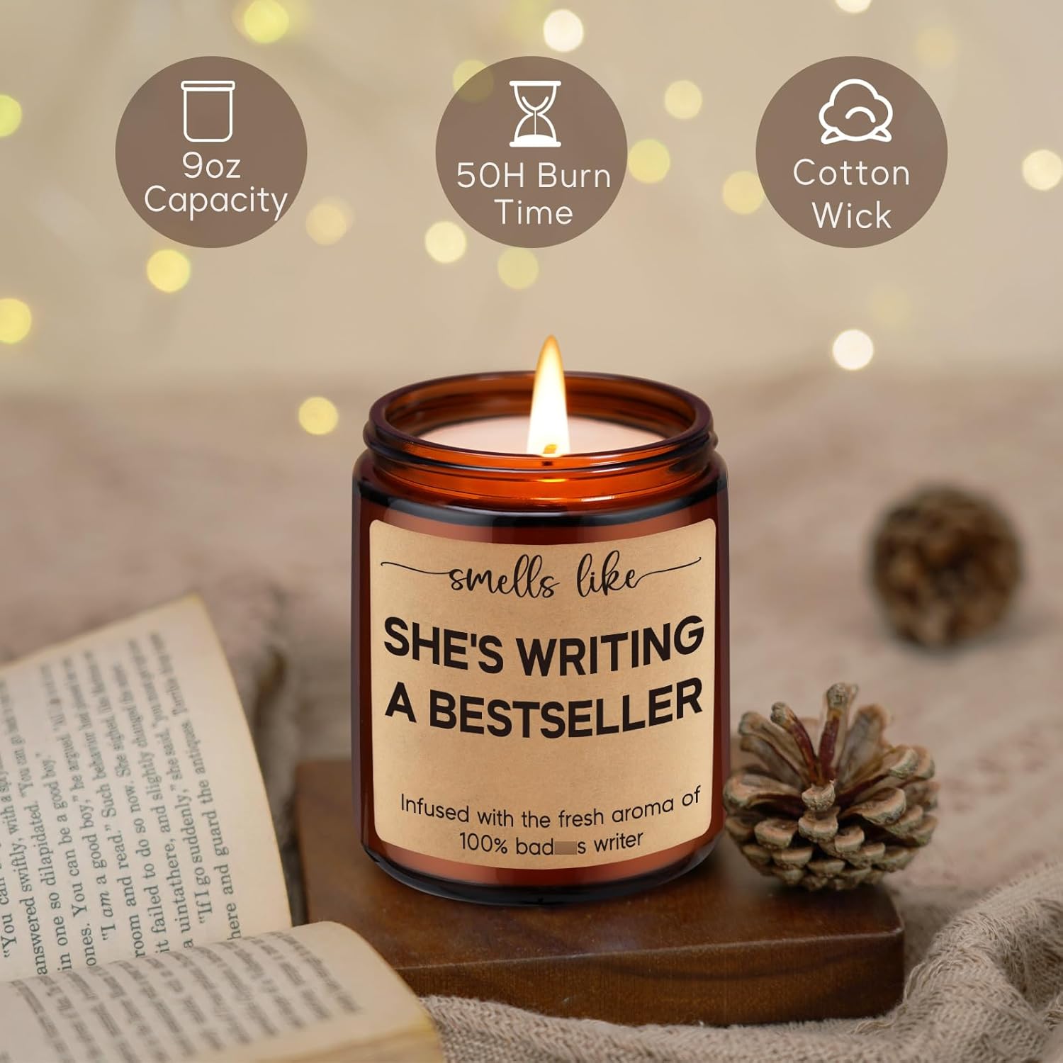 Miracu Candle Writer Empowerment