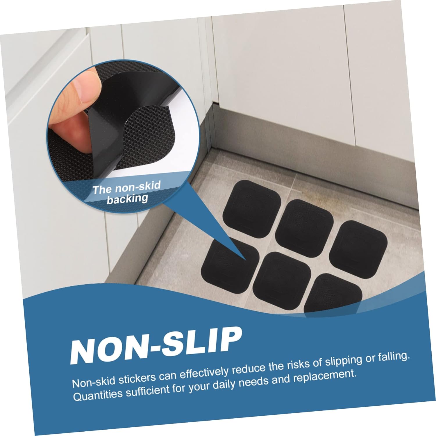 Decorative Tub Stickers Non-Slip Bath Safety Decals