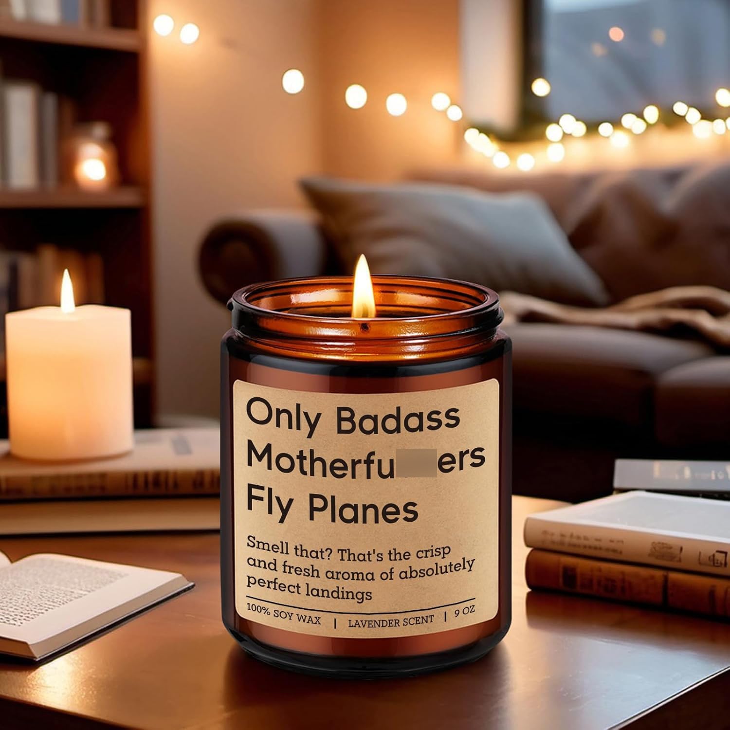 GSPY Scented Candle - Pilot Gifts for Men Women