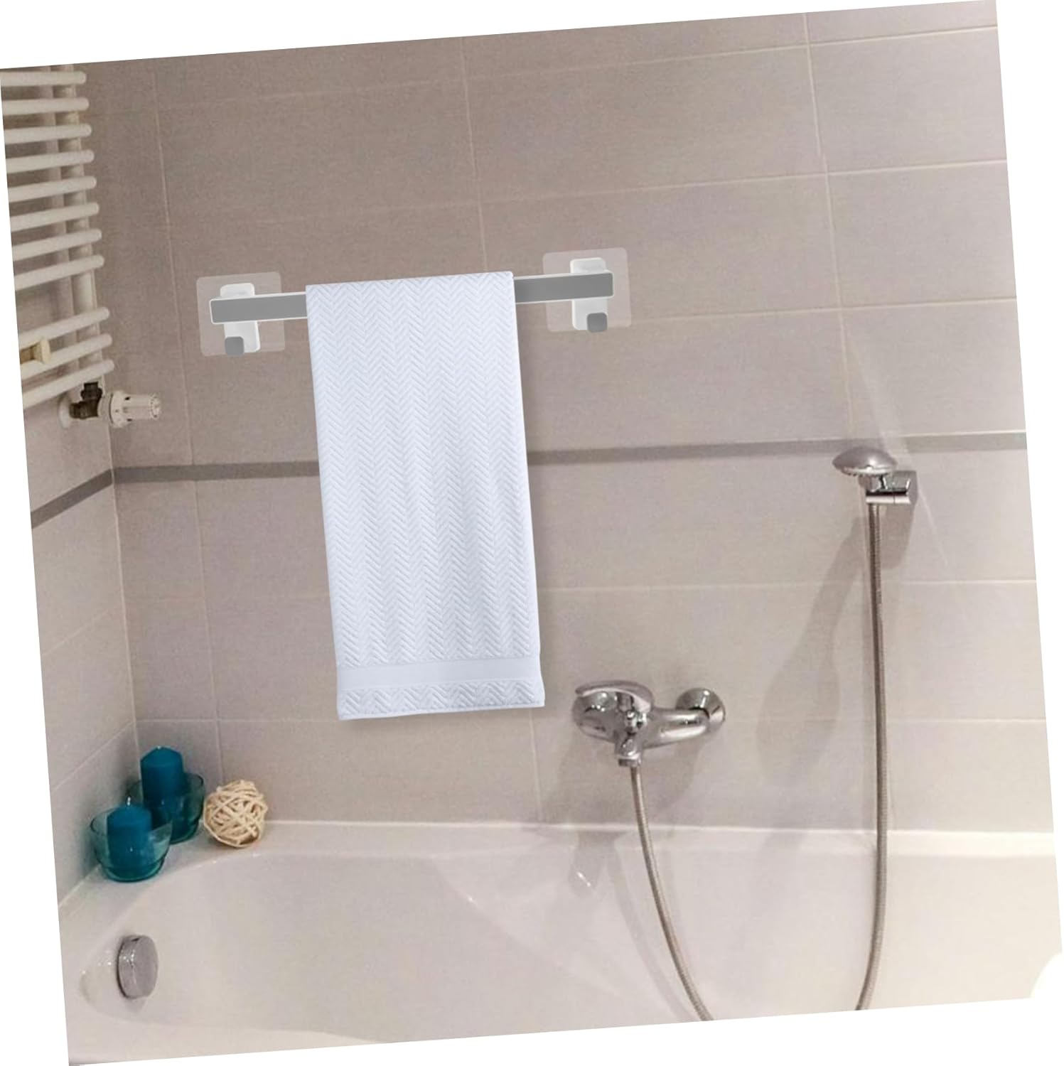 No Drilling Towel Rack for Bathroom Kitchen