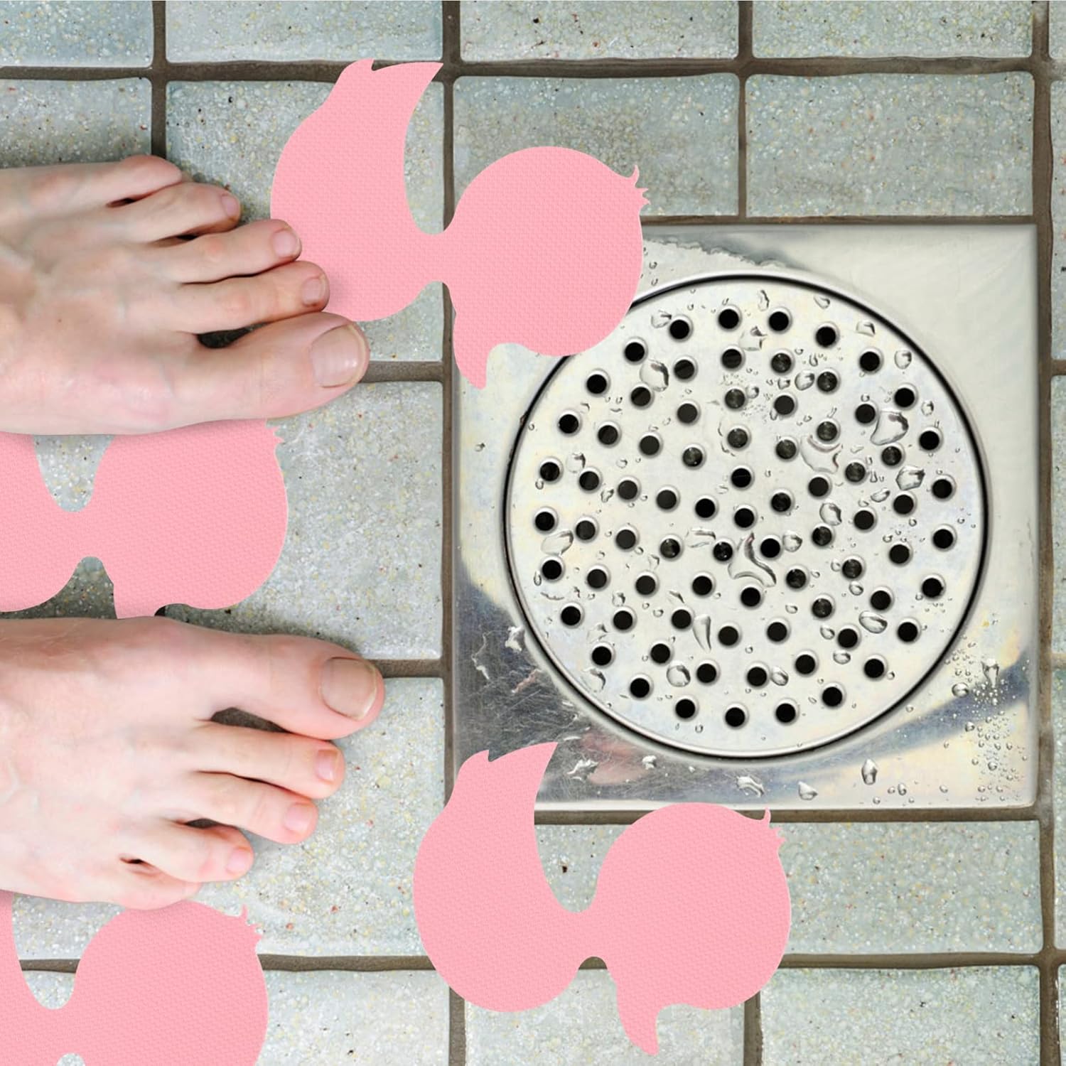 Zerodeko 24-Piece Non-Bathtub Stickers for Smooth Application in the Bathroom