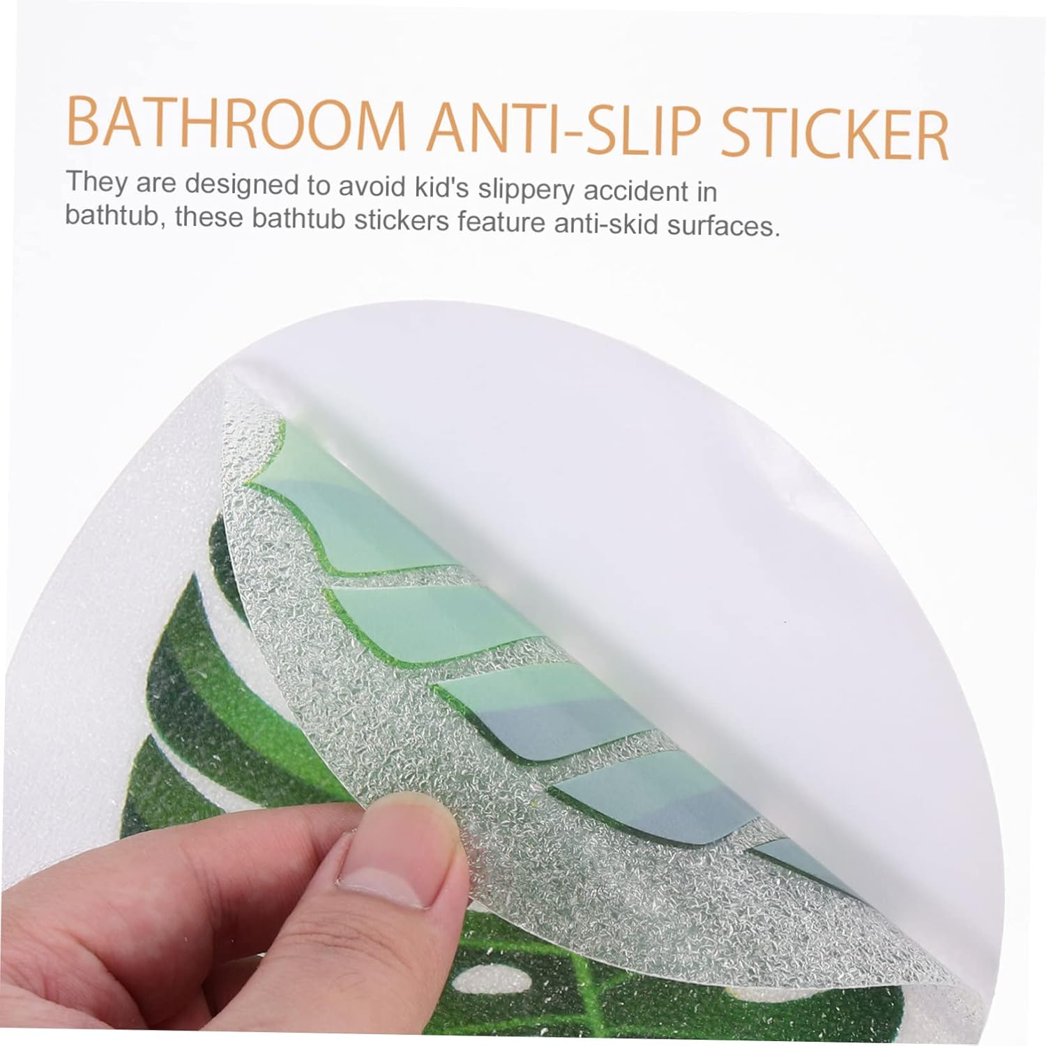 Cabilock Leaf Bathtub Stickers - Safe Fun for Kids Adults