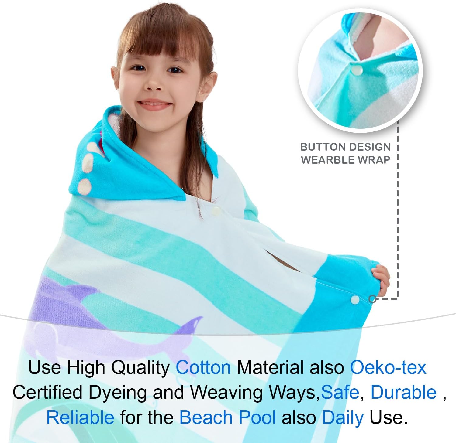 V O O V A M O V A S Toddler Bath Towels